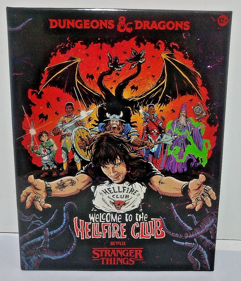 Dungeons & Dragons Stranger Things: Welcome to the Hellfire Club Adventure Game