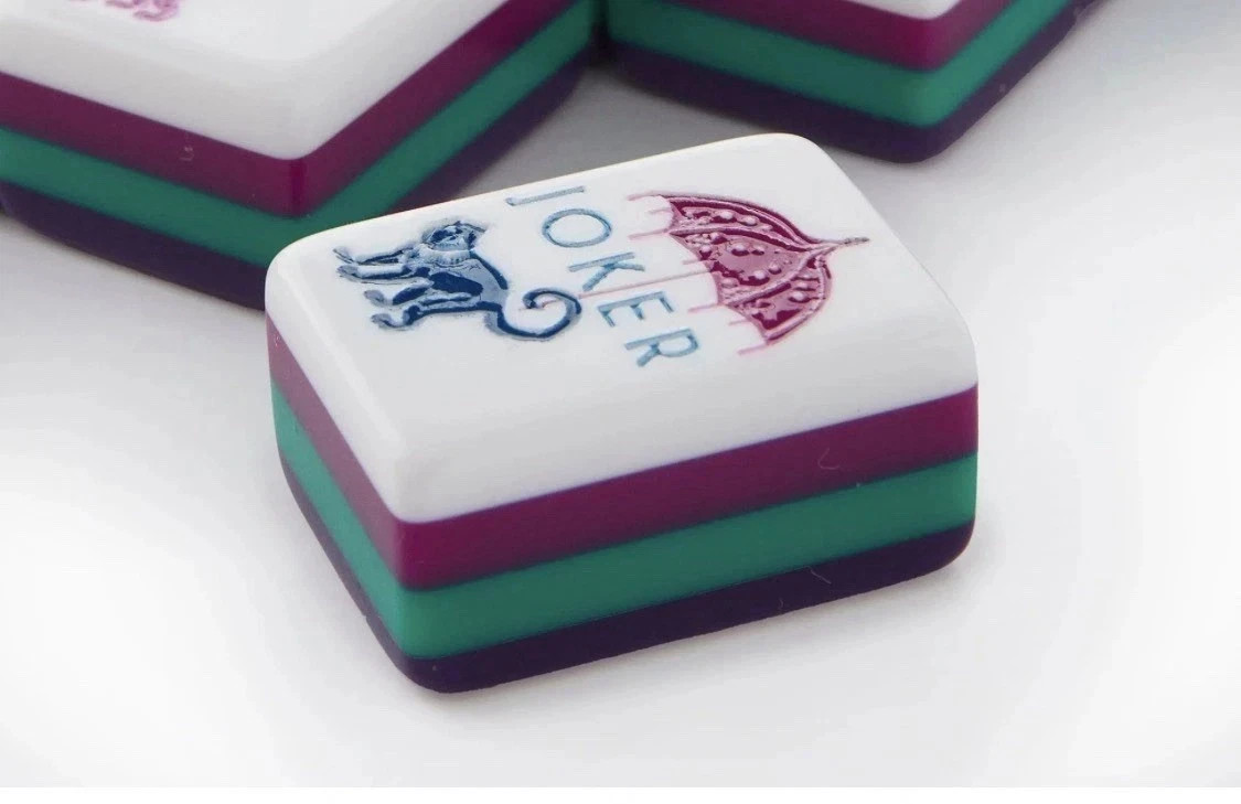 American Mahjong Game Set, 160 New Royal Purple Layered Mah jong