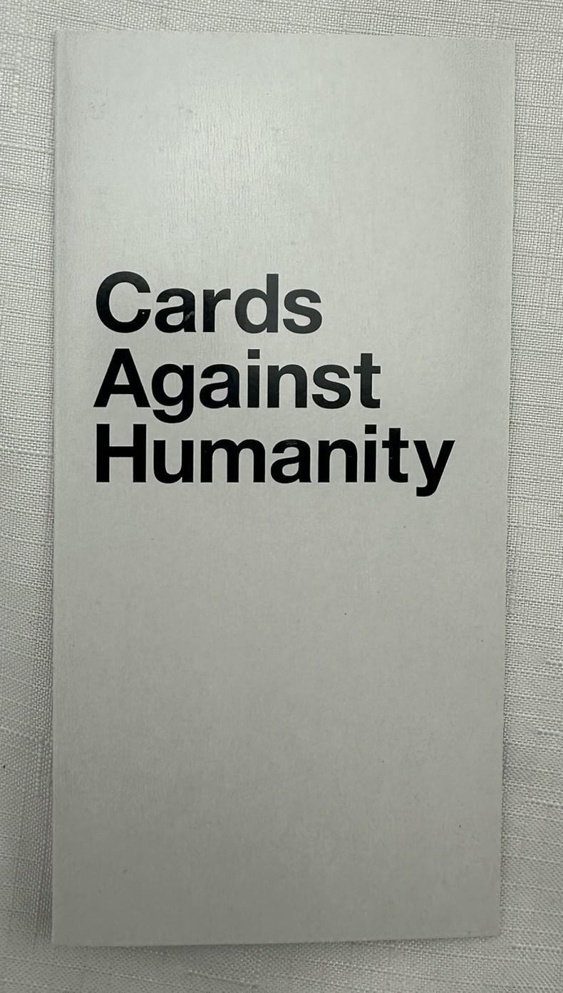 Cards Against Humanity Game w/Expansion #1 Complete Great Condition FREE SHIP