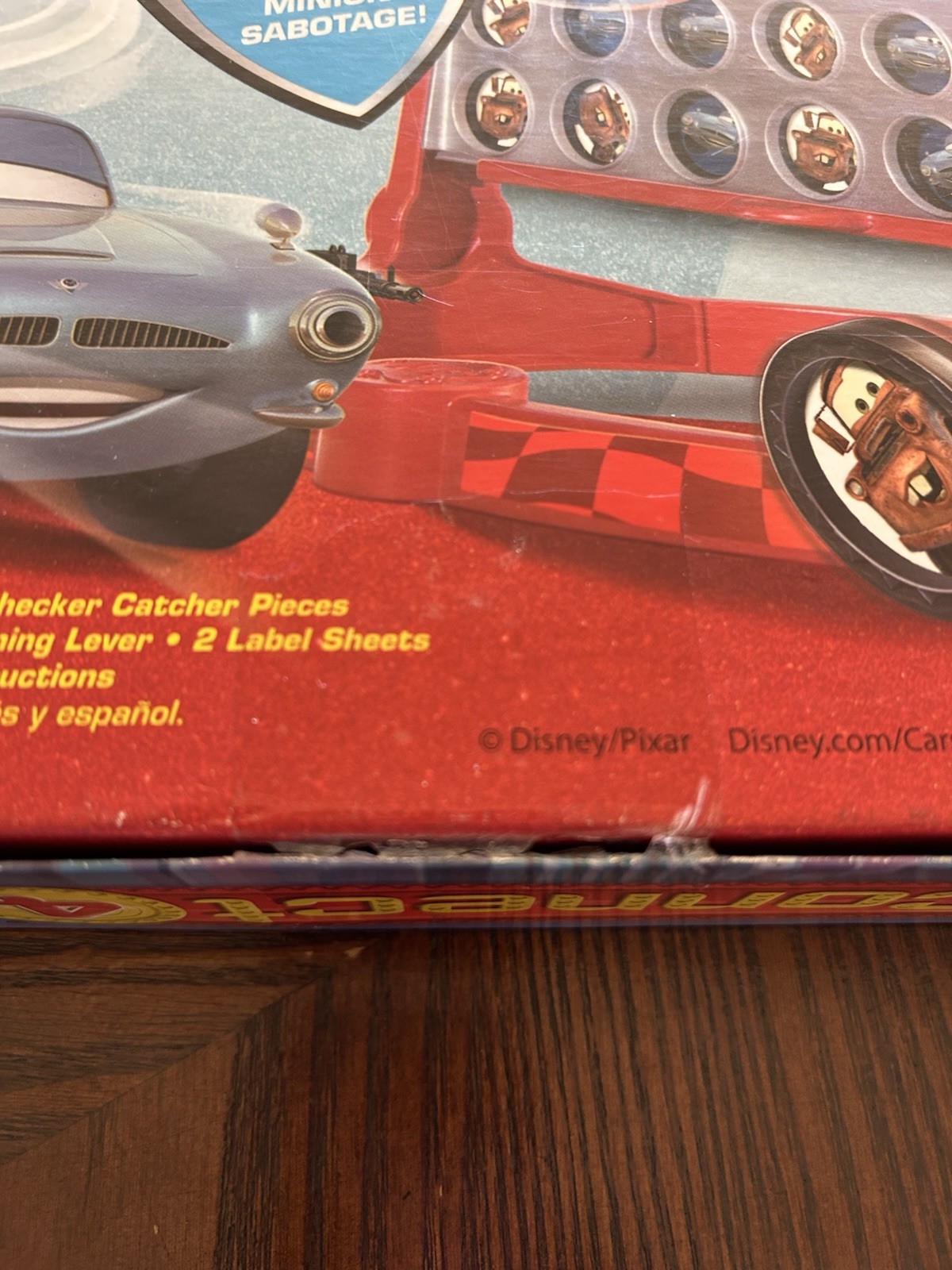 Hasbro Disney Pixar Cars 2 Connect 4 Complete