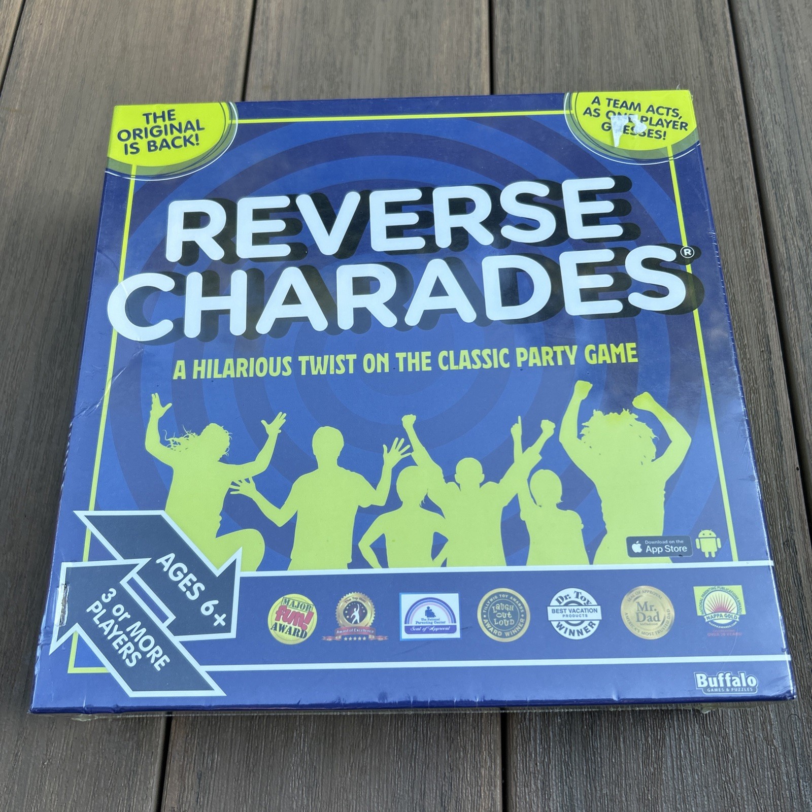 Reverse Charades SEALED Buffalo Games Party Family