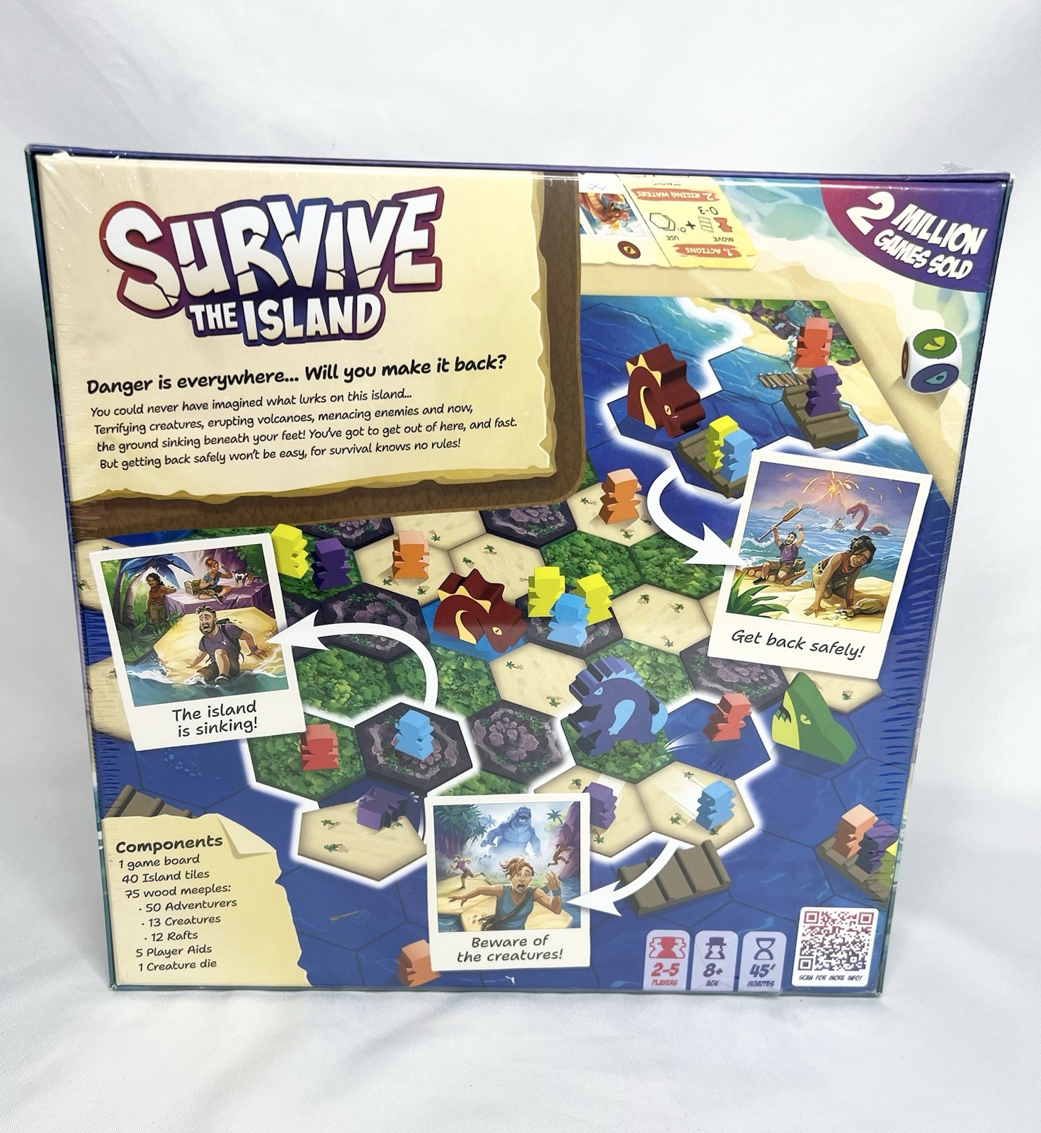 Zygomatic: Survive The Island – Board Game New Sealed