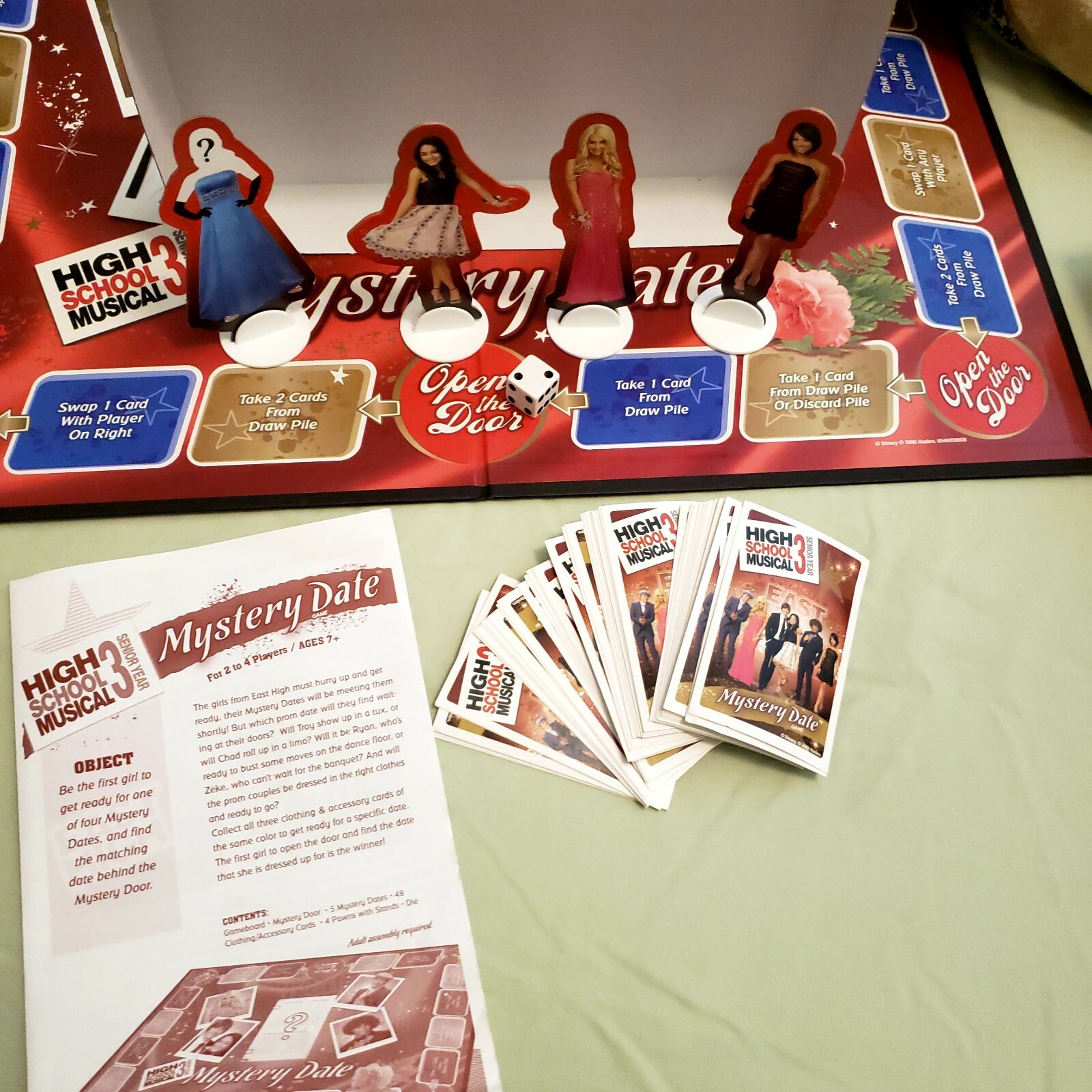 Disney Mystery Date Board Game Teens Girls