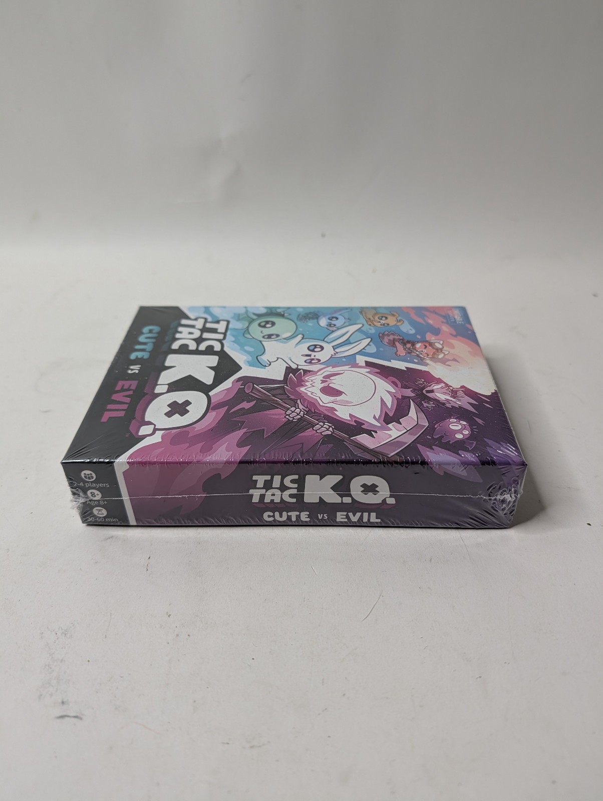 Tic Tac KO Cute vs Evil Card Game: Strategy & Creative Thinking by TeeTurtle