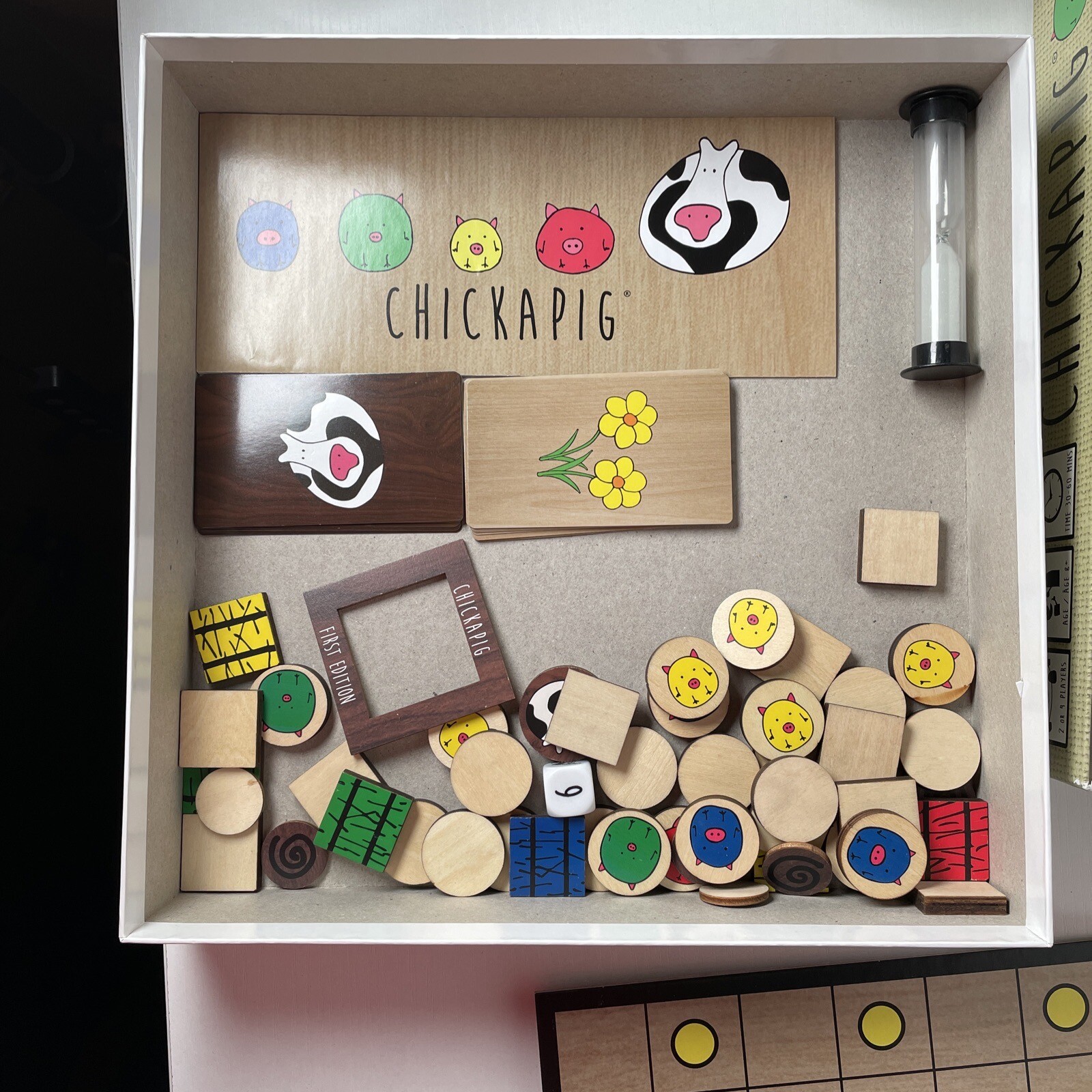 Chickapig Strategic Board Game Family Friendly Game – Family Board Game