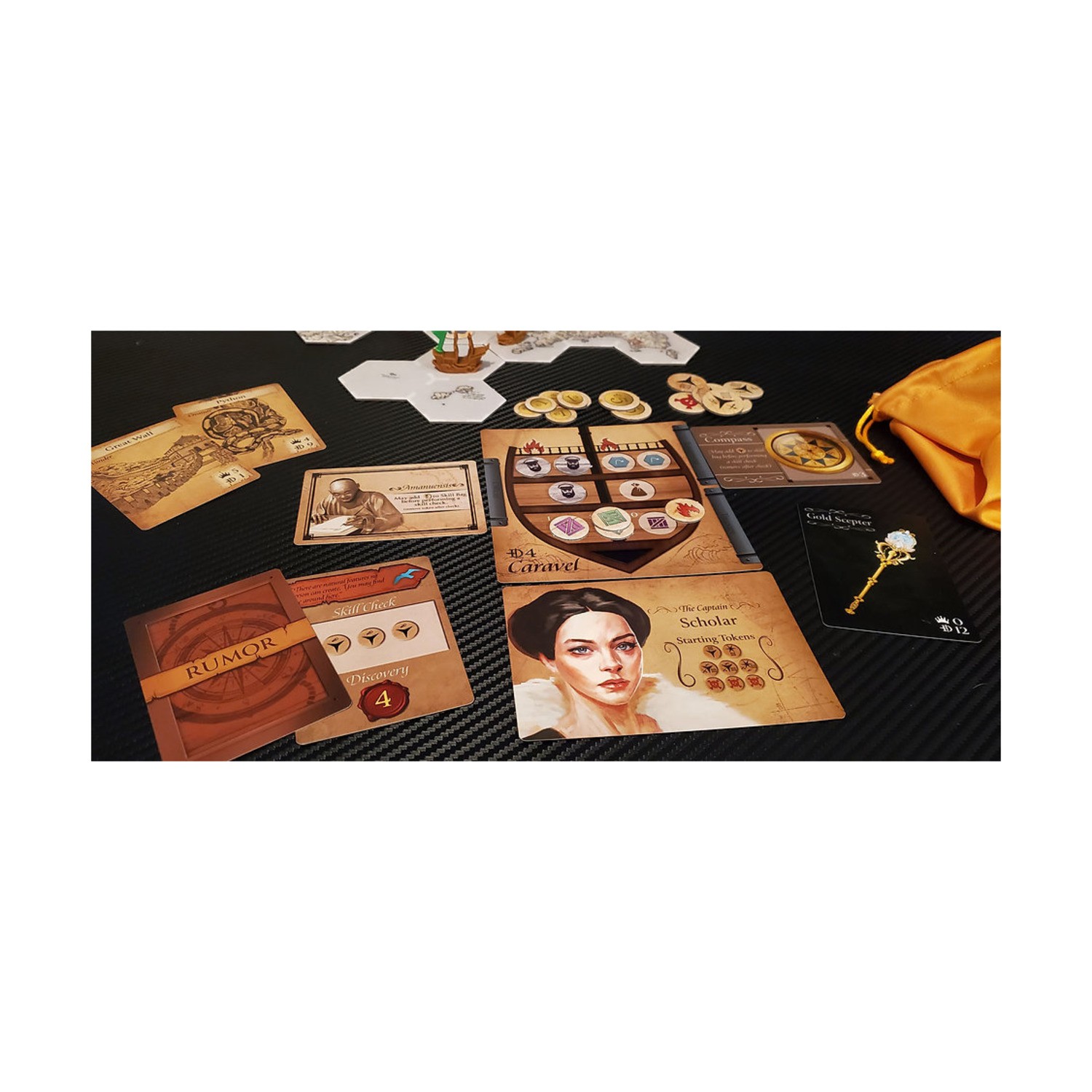 Kazoodoo Games Board Game Salt & Sail Box EX/NM