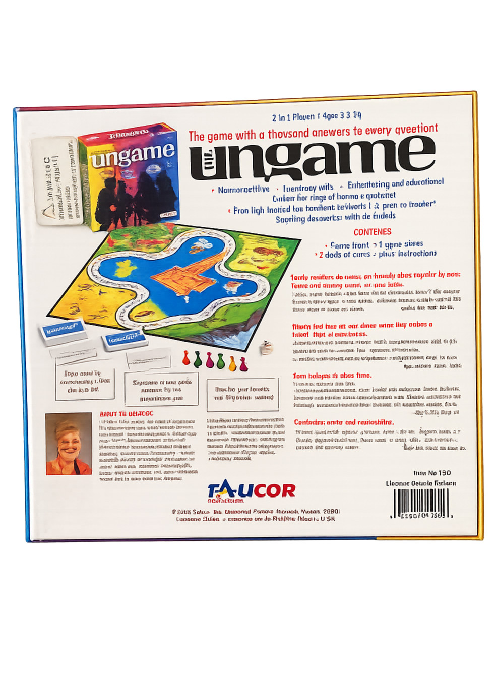 The Ungame Christian Version Board Game NEW Sealed Ages 5+ Talicor Family Game