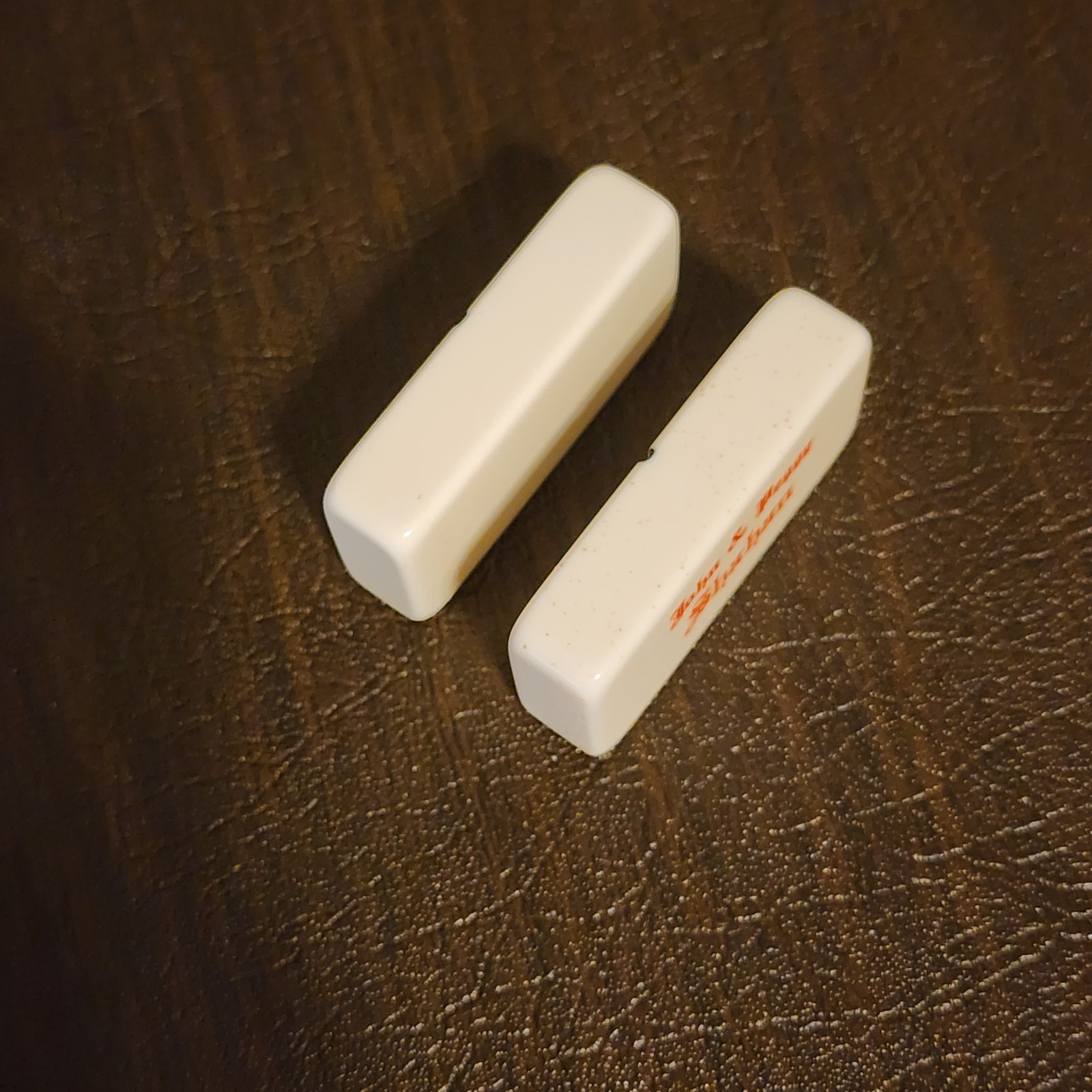 2 Vintage Puremco Marblelike Dominoes Professional Extra & Super Thick 816 Set *
