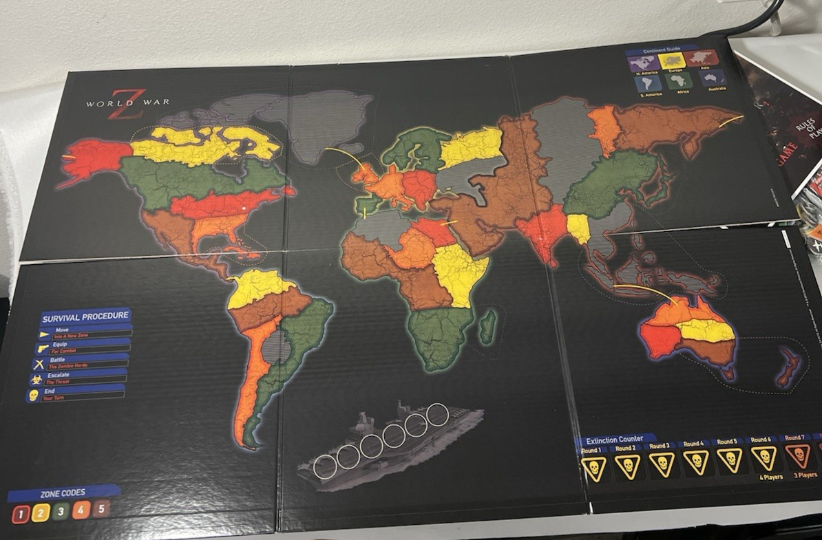 University Games – Board Game World War Z The Game