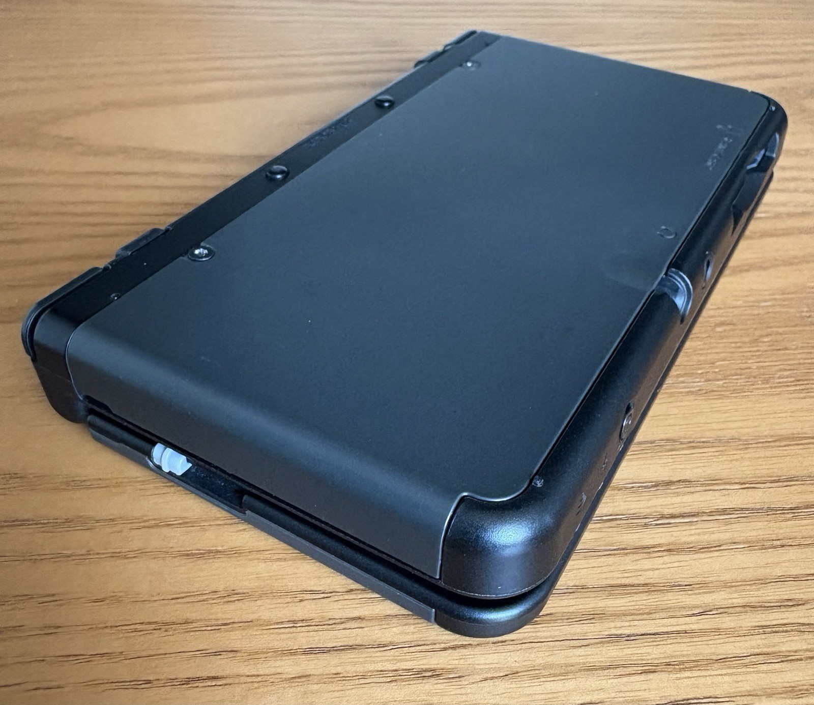 Nintendo new 3DS Black Original touch pen 4BG USB cable Used Japanese