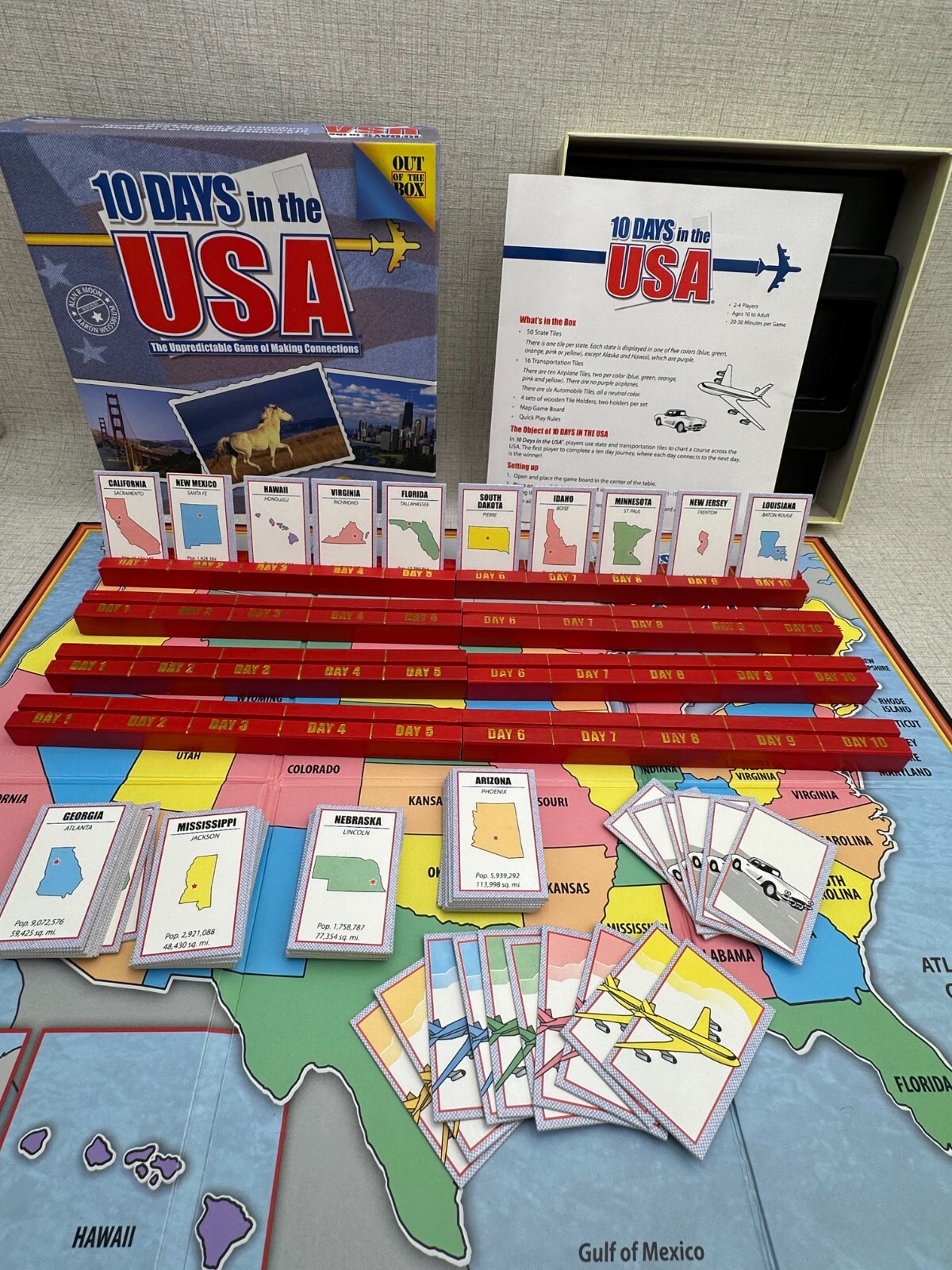 10 Days in the USA – Out of the Box – Excellent Condition 100% Complete 2007