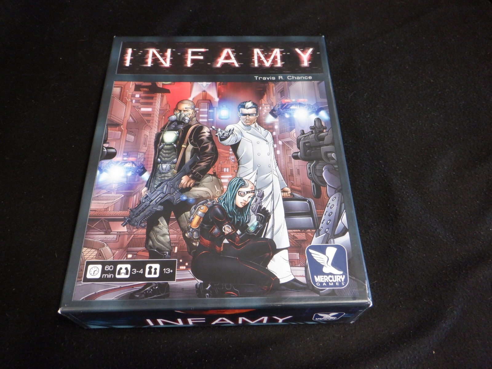 Board Games – Mercury Games Infamy – Complete – Excellent Condition