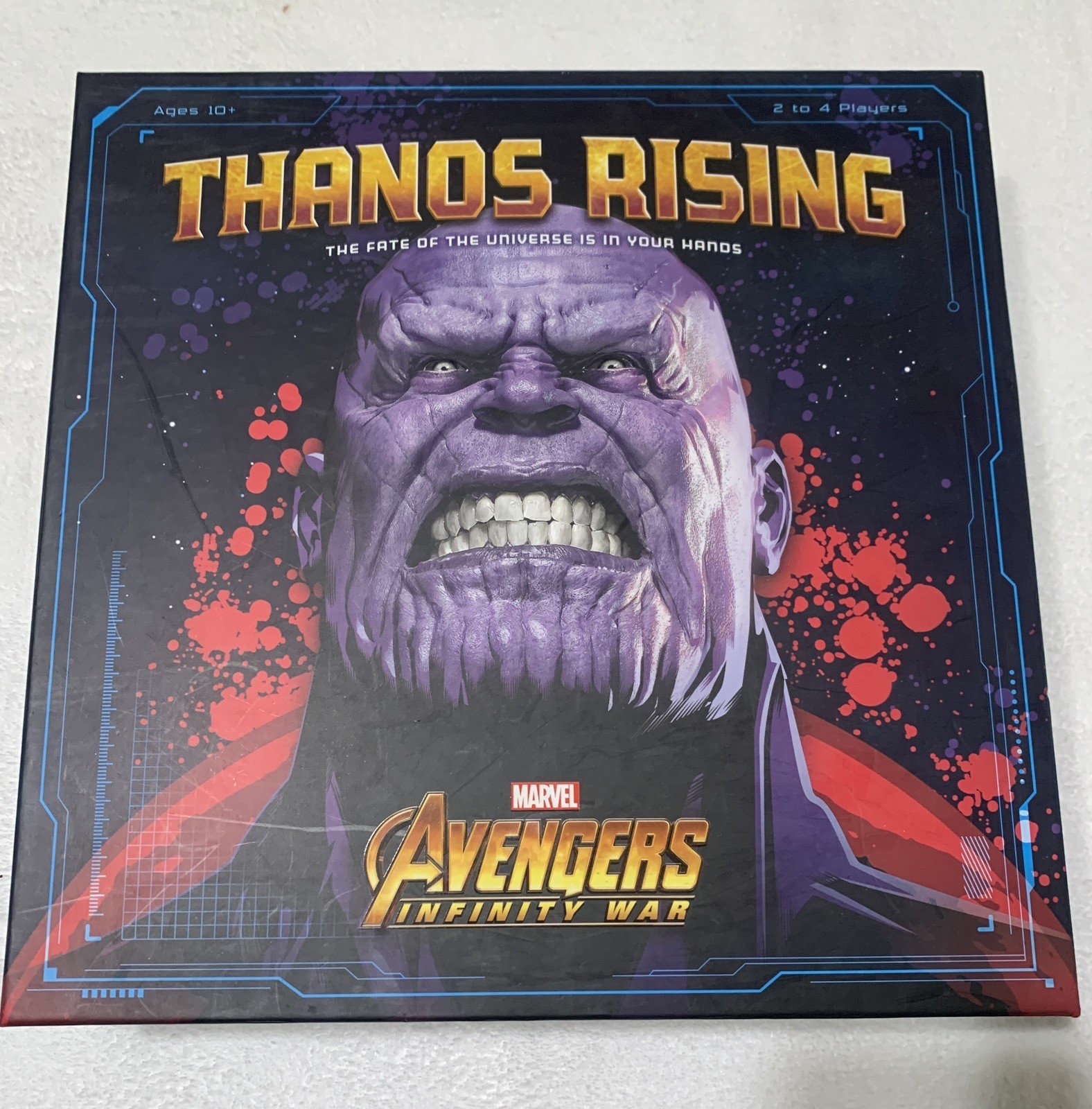 Thanos Rising Board Game – 100% Complete – Marvel Avengers: Infinity War