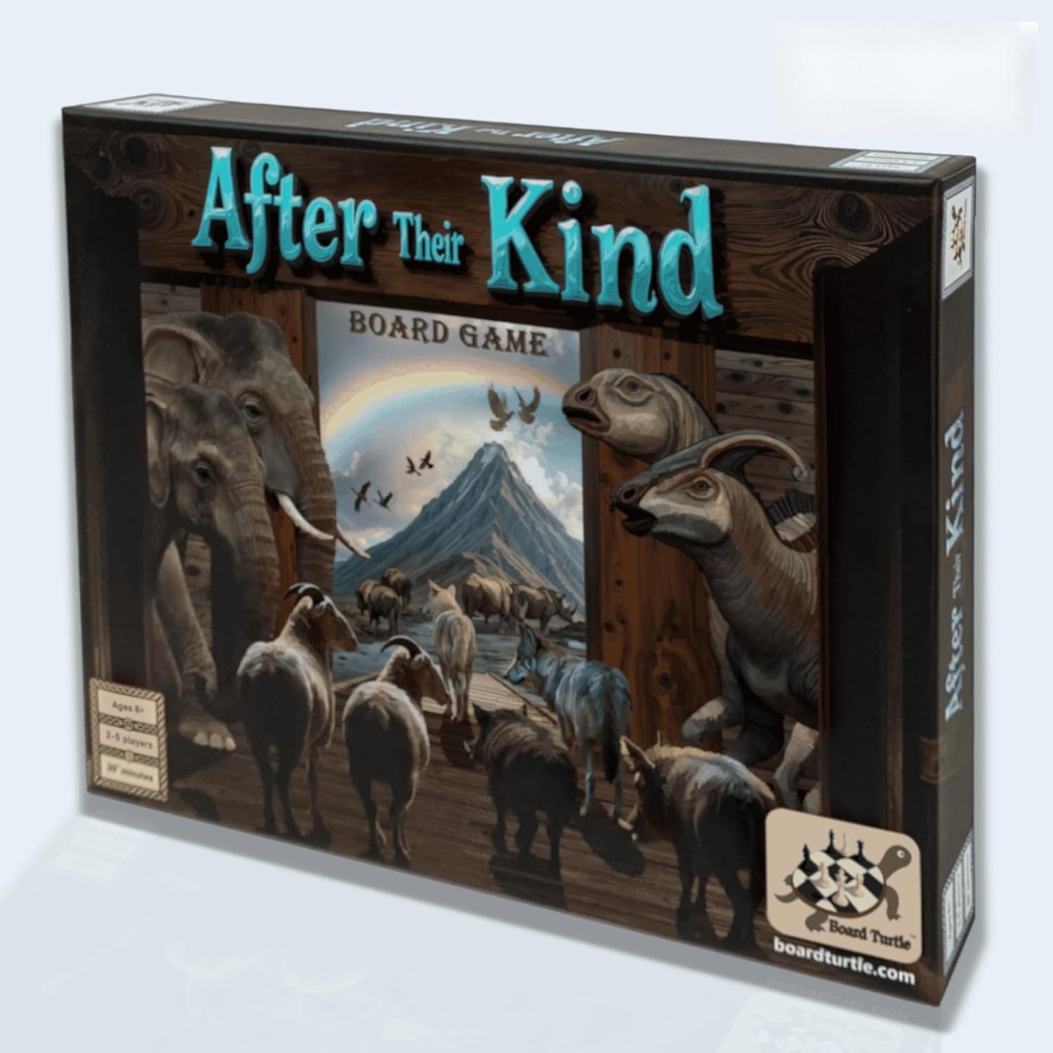 Noahs Ark Biblical Christian Board Game Animal Collection Strategy Game