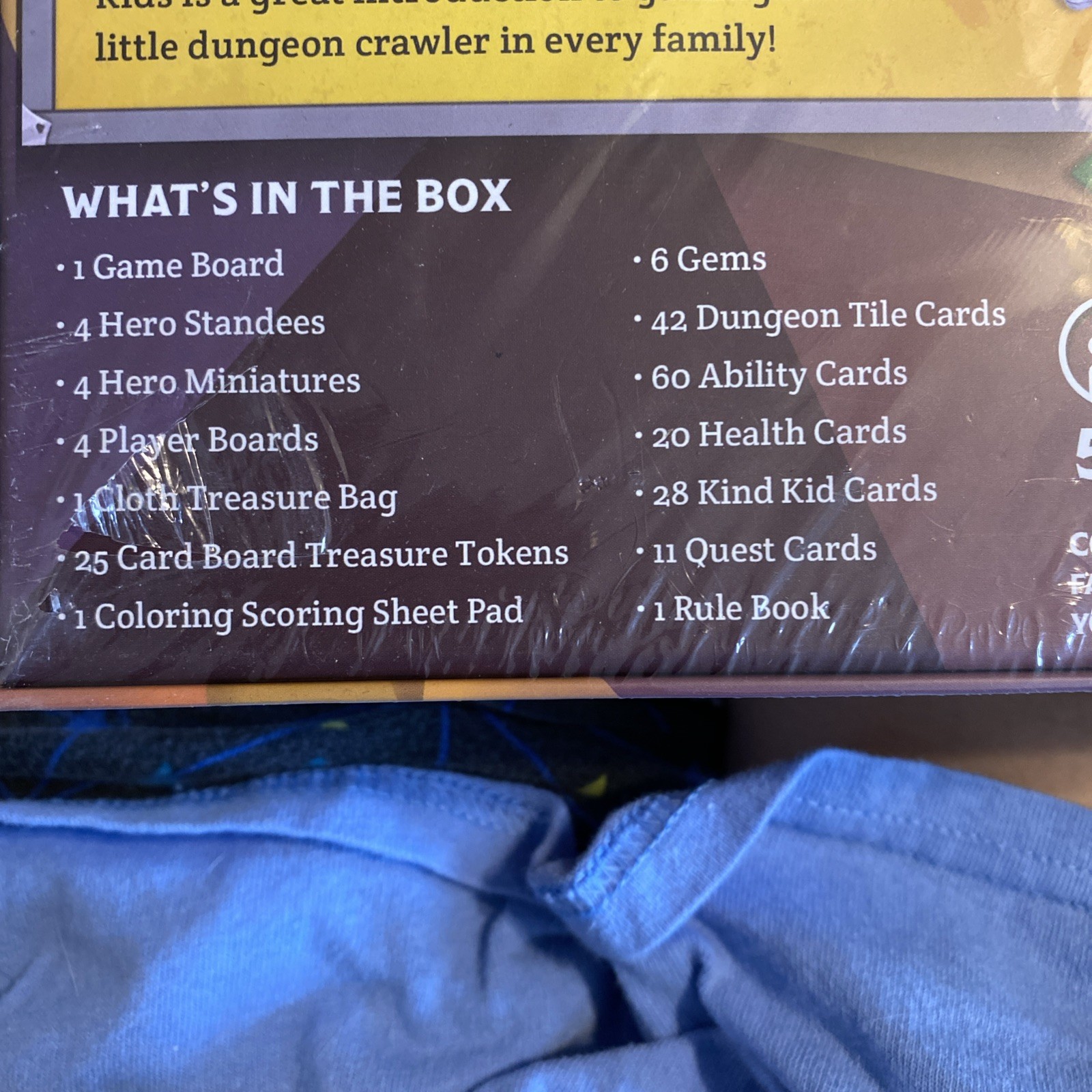 The Quest Kids Board Game for Kids Ages 5+ Family Fantasy Tabletop Adventure NEW