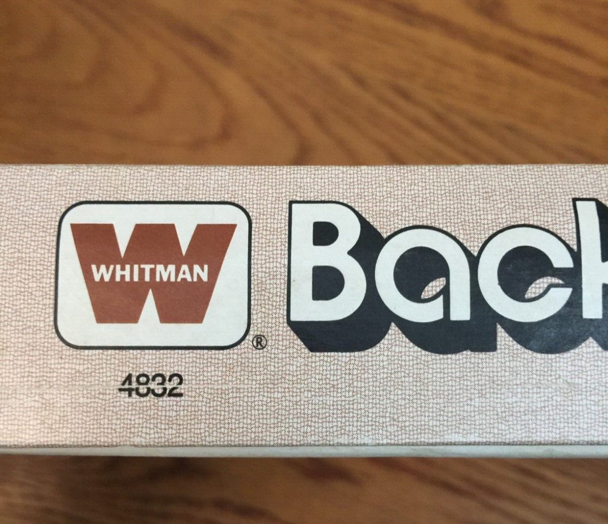 VINTAGE 1973 WESTERN PUBLISHING WHITMAN BACKGAMMON GAME 4832 COMPLETE MADE USA