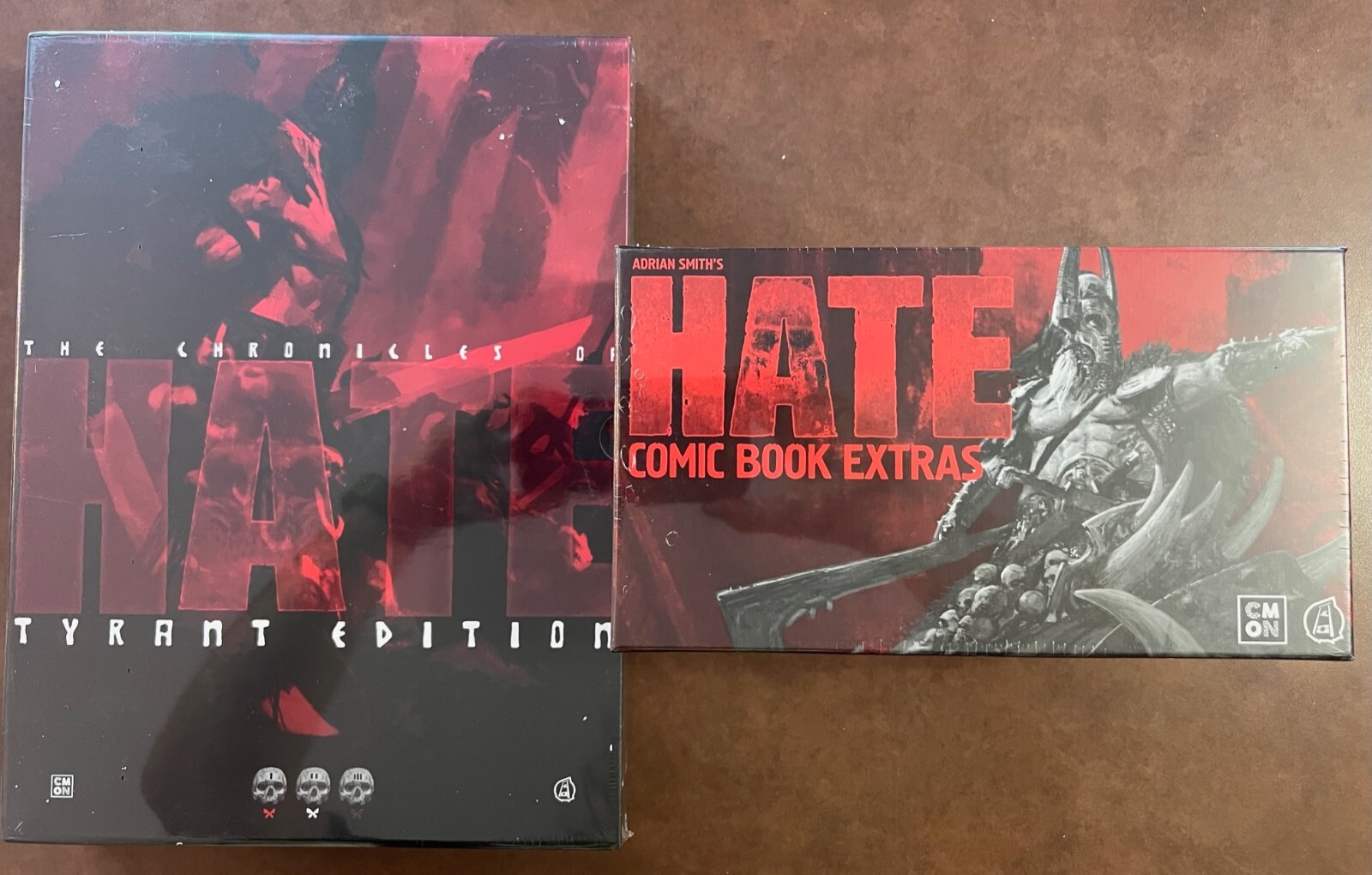 New CMON Comics Vol 2 The Chronicles of Hate Tyrant Edition + Extras Box + Ship!