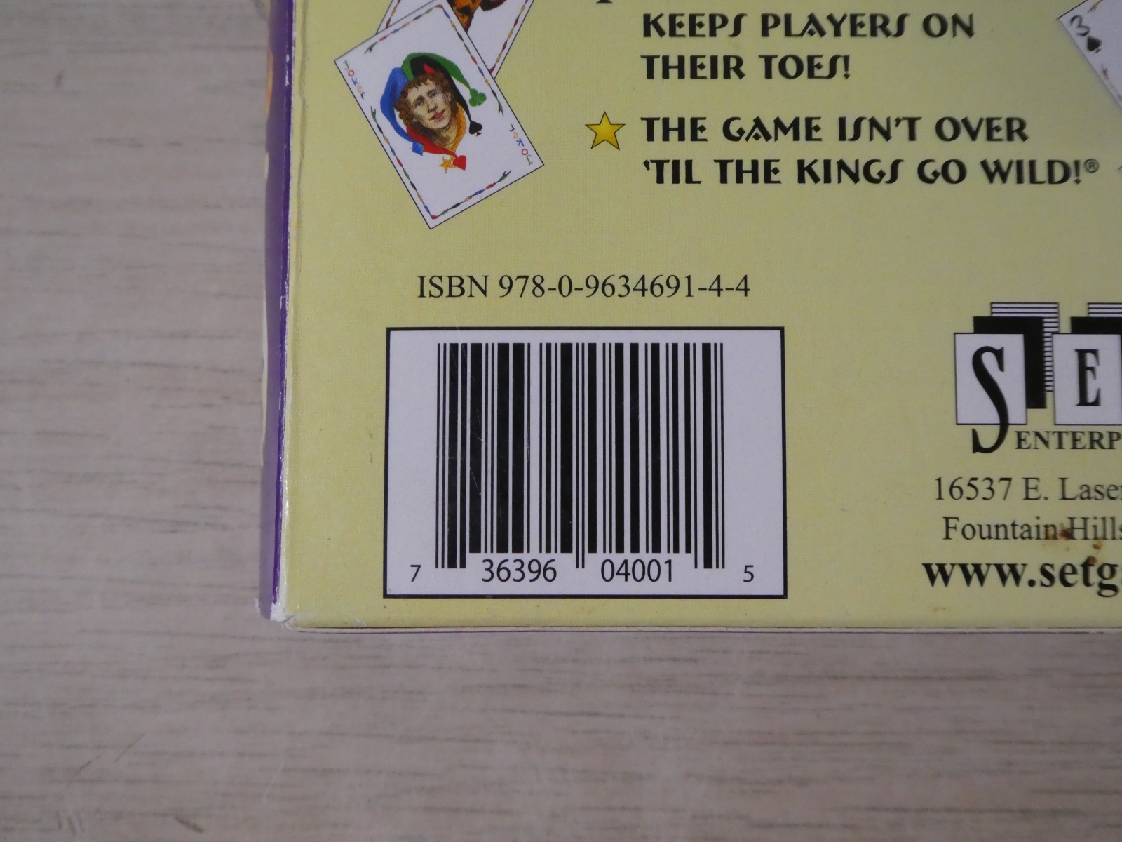 Playmonster Five Crowns The Game isnt Over until the Kings Go Wild Complete