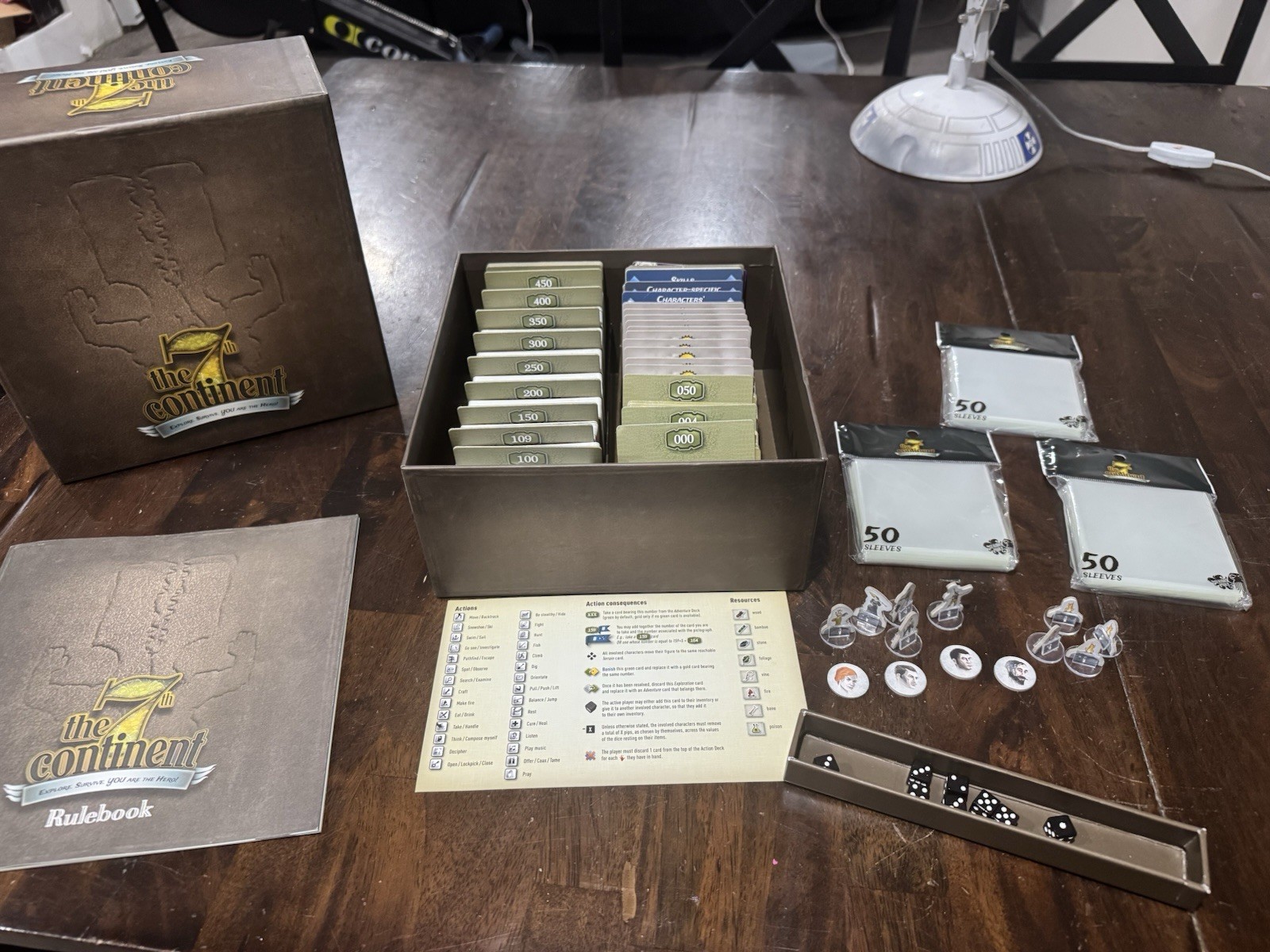 The 7th Continent Classic Edition Base Game Excellent Condition Used Complete