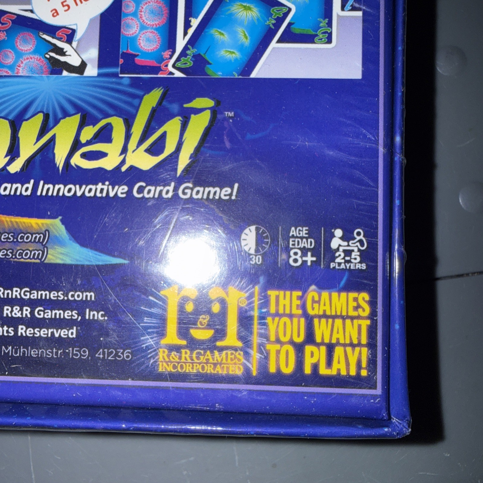 Hanabi Fireworks Card Game Antoine Bauza R&R Games 2017 New Sealed 2-5 Players