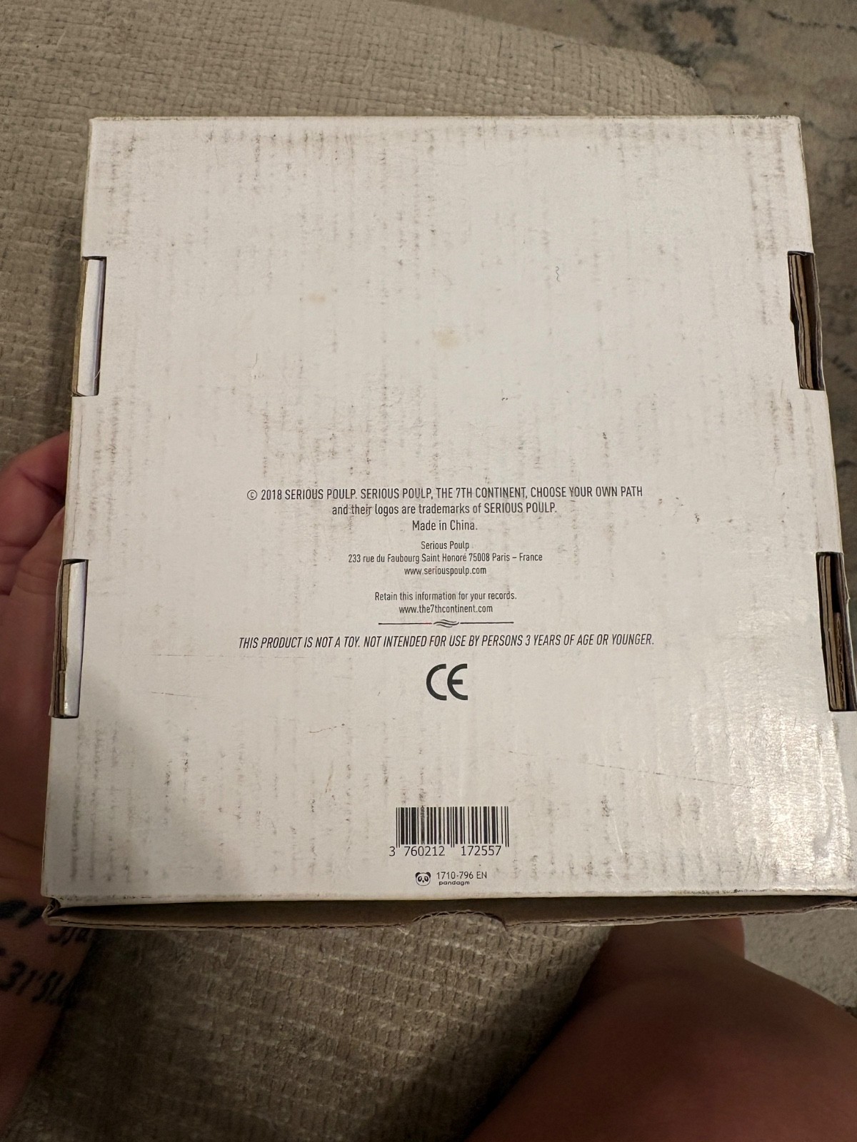The 7th Continent Replacement Cards 2nd Edition Base Box