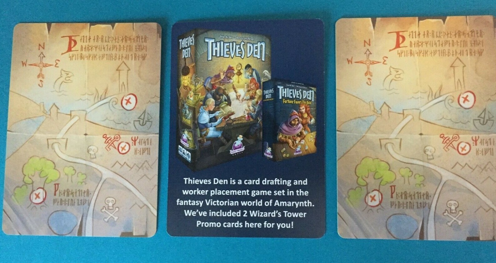 NEW PROMO GEN CON 2019 Thieves Den Wizard’s Tower 2 (TWO) Cards Daily Magic Game