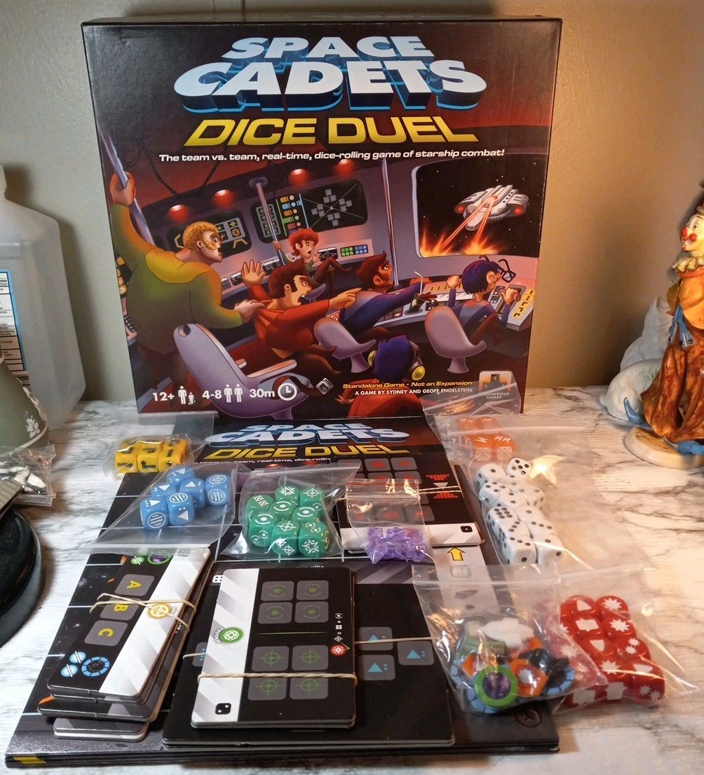 Space Cadets Dice Duel Standalone Board Game Stronghold Games 2013 Complete EUC