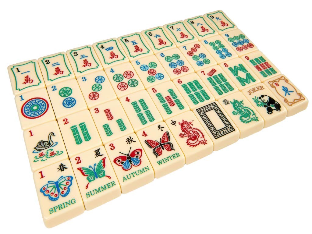 Linda Li American Mah Jongg Tile Set – The Artisan Collection – 166 Ivory Col…