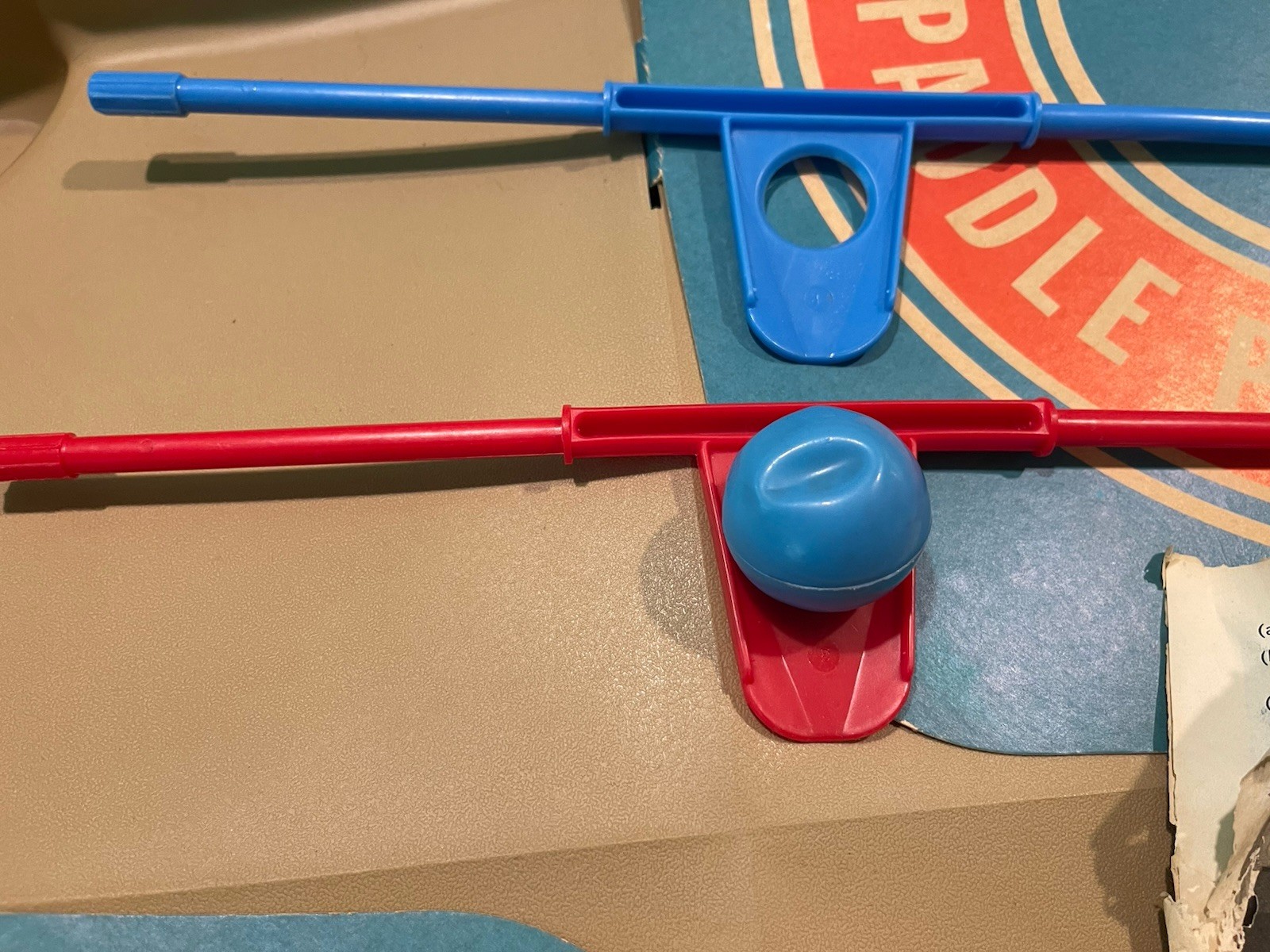 Paddle Pool 1970 Milton Bradley VINTAGE Board Action Ball Game Original Box