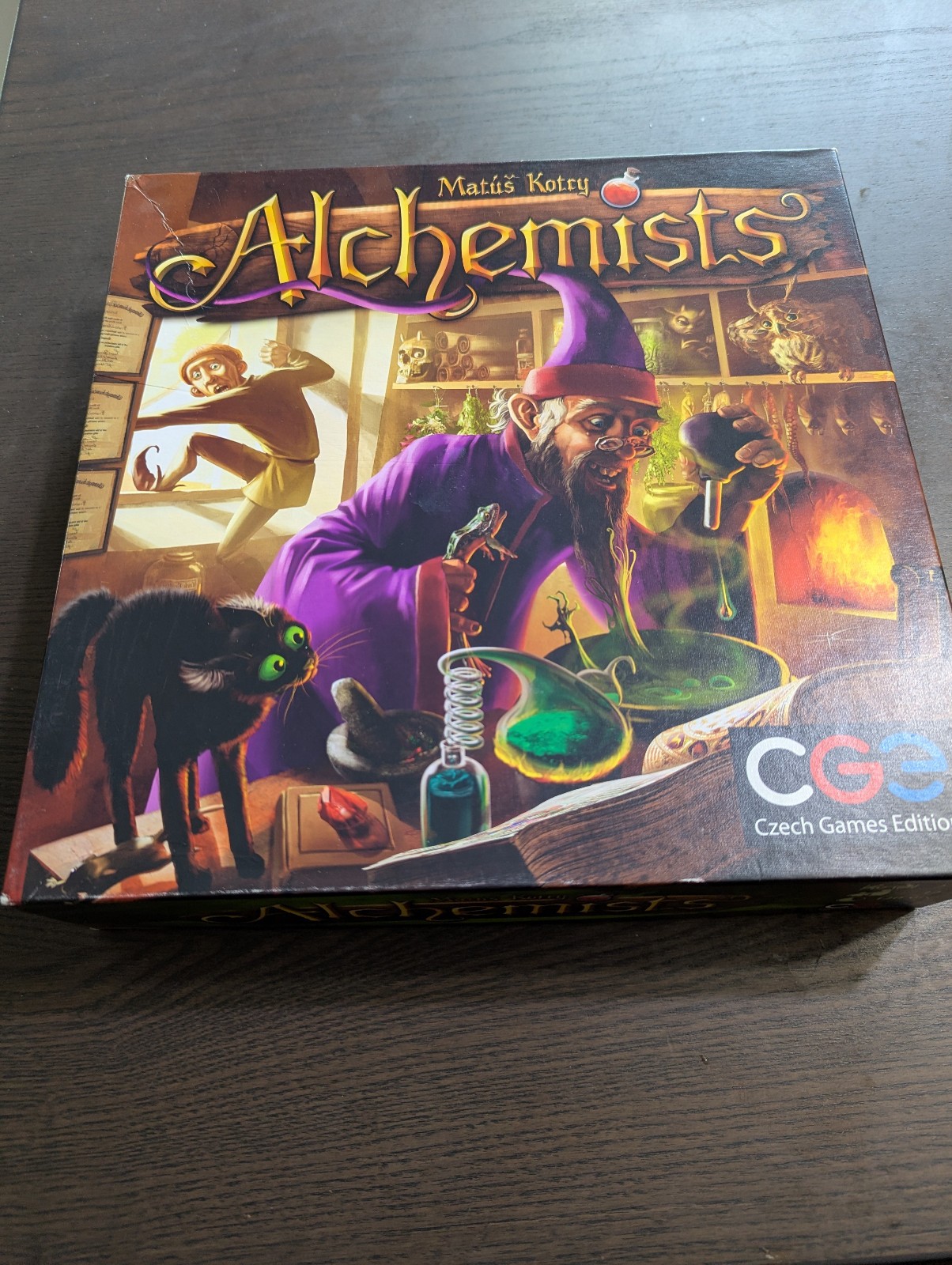Alchemists Board Game Czech Games Edition Strategy