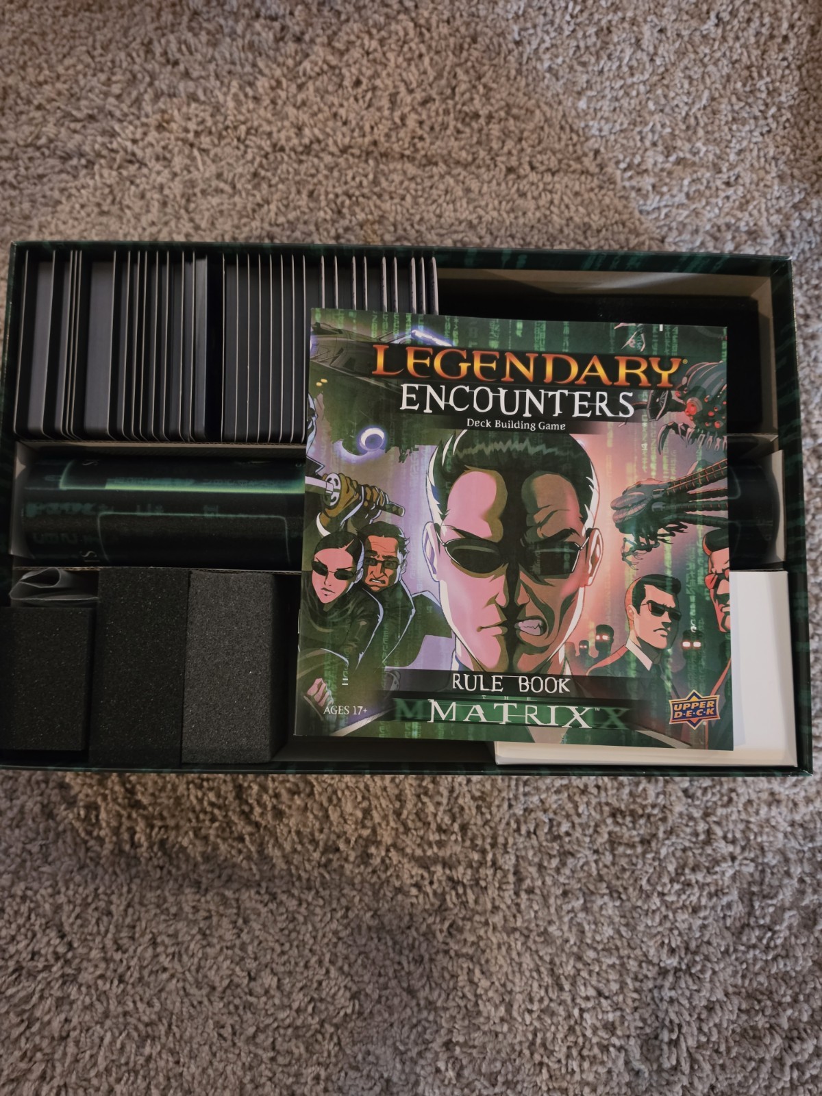 Legendary Encounters The Matrix Deck Building Game for 5 Players