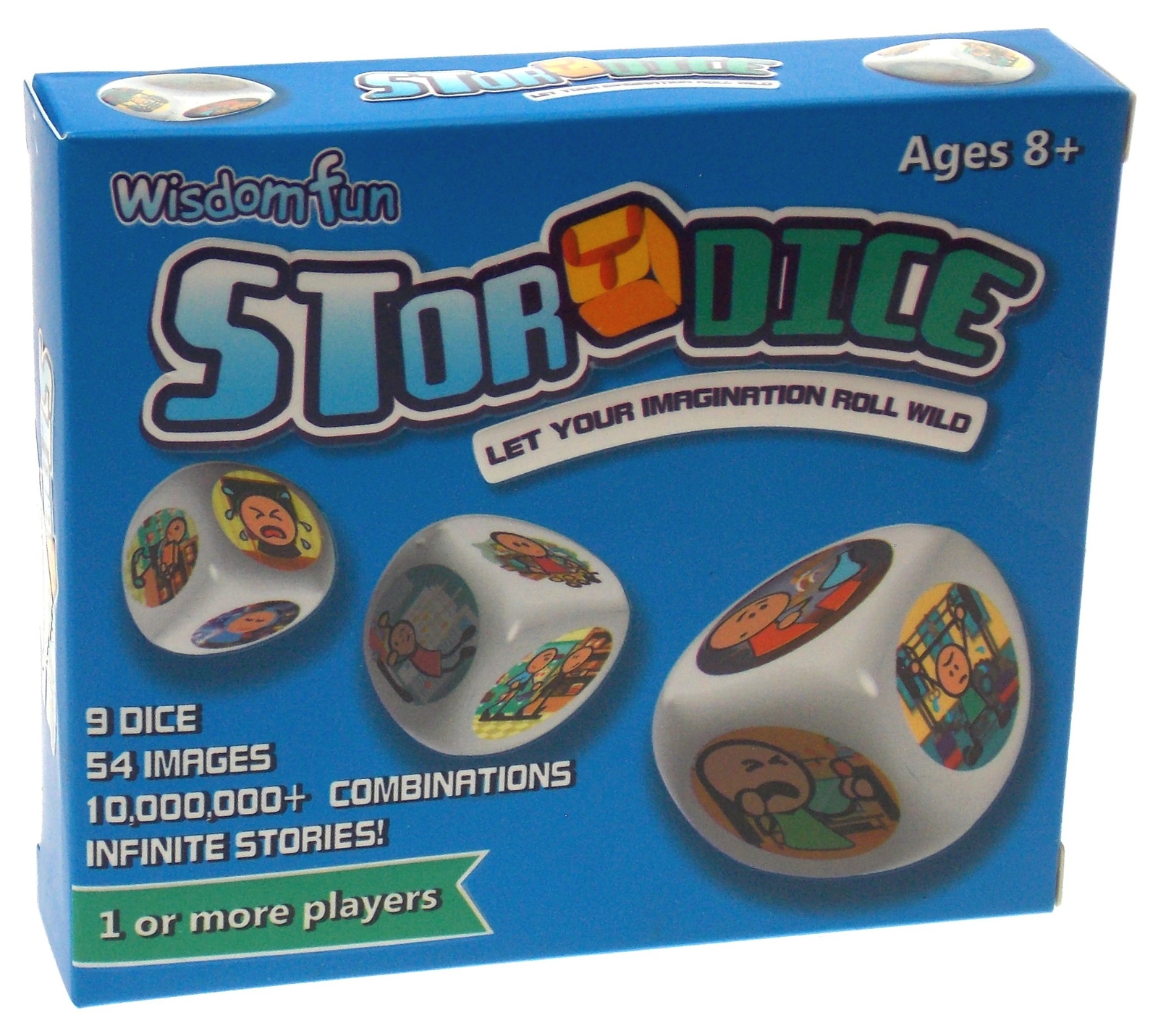 Story Dice 9 Actions Storytelling Cubes Gift Stories Travel Party Game Education