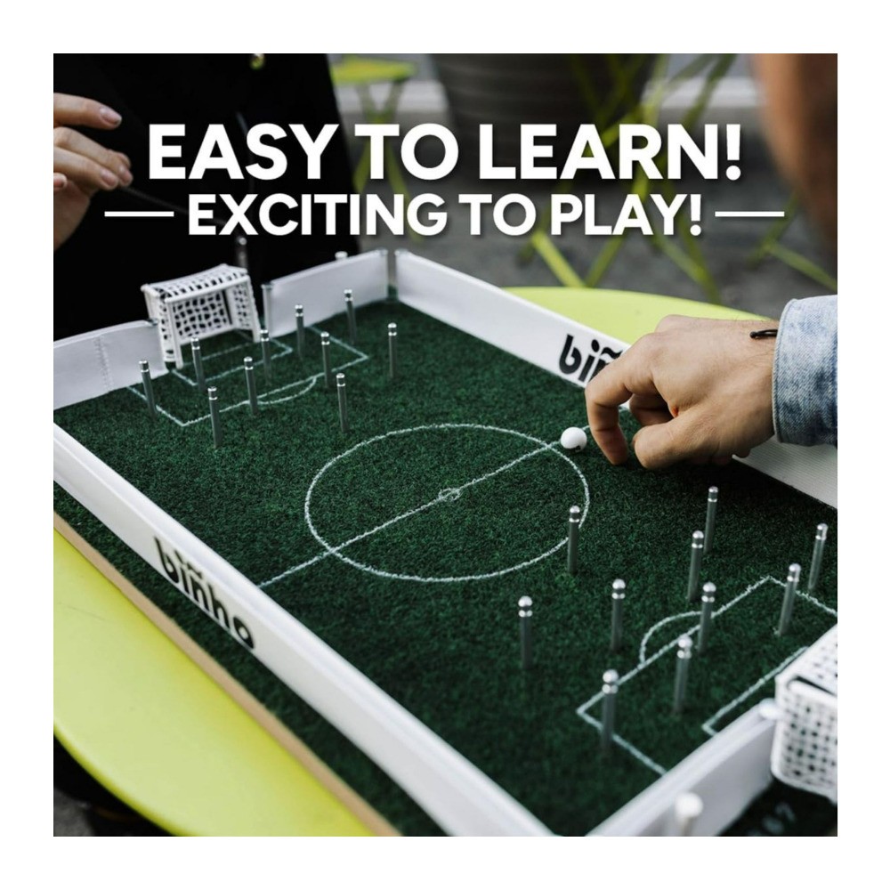 Binho Board Classic 2 Player Game with Turf Green Grass Material for Parties