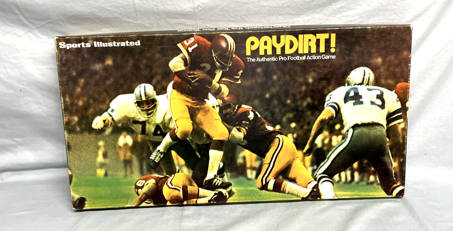 Vintage 1973 Sports Illustrated PAYDIRT! Football Board Game Complete