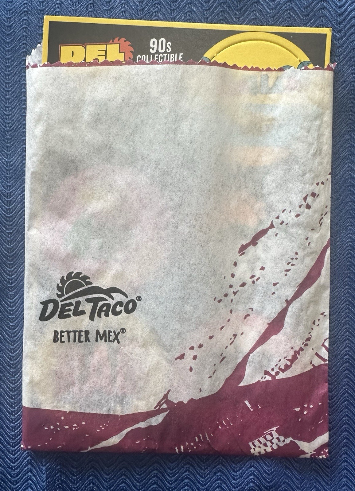 Del Taco Set Of 5 Pogs Milk Caps Pieces Game Pieces 90s Era #2 Of 4 Collectible