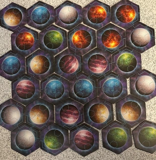 Horizons COMPLETE OPEN BOX board game by Daily Magic Games