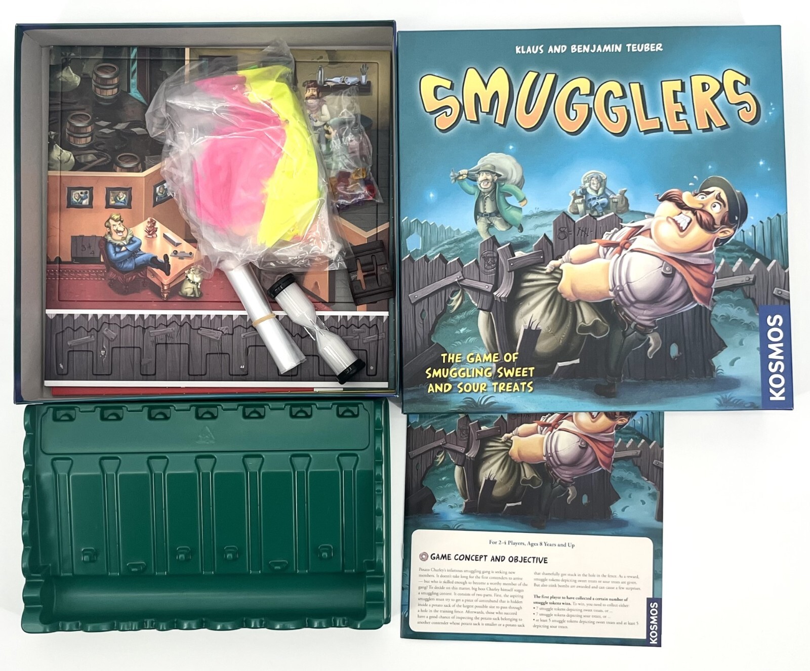 Smugglers Board Game by Kosmos Strategic Multi-Player NEW Open Box