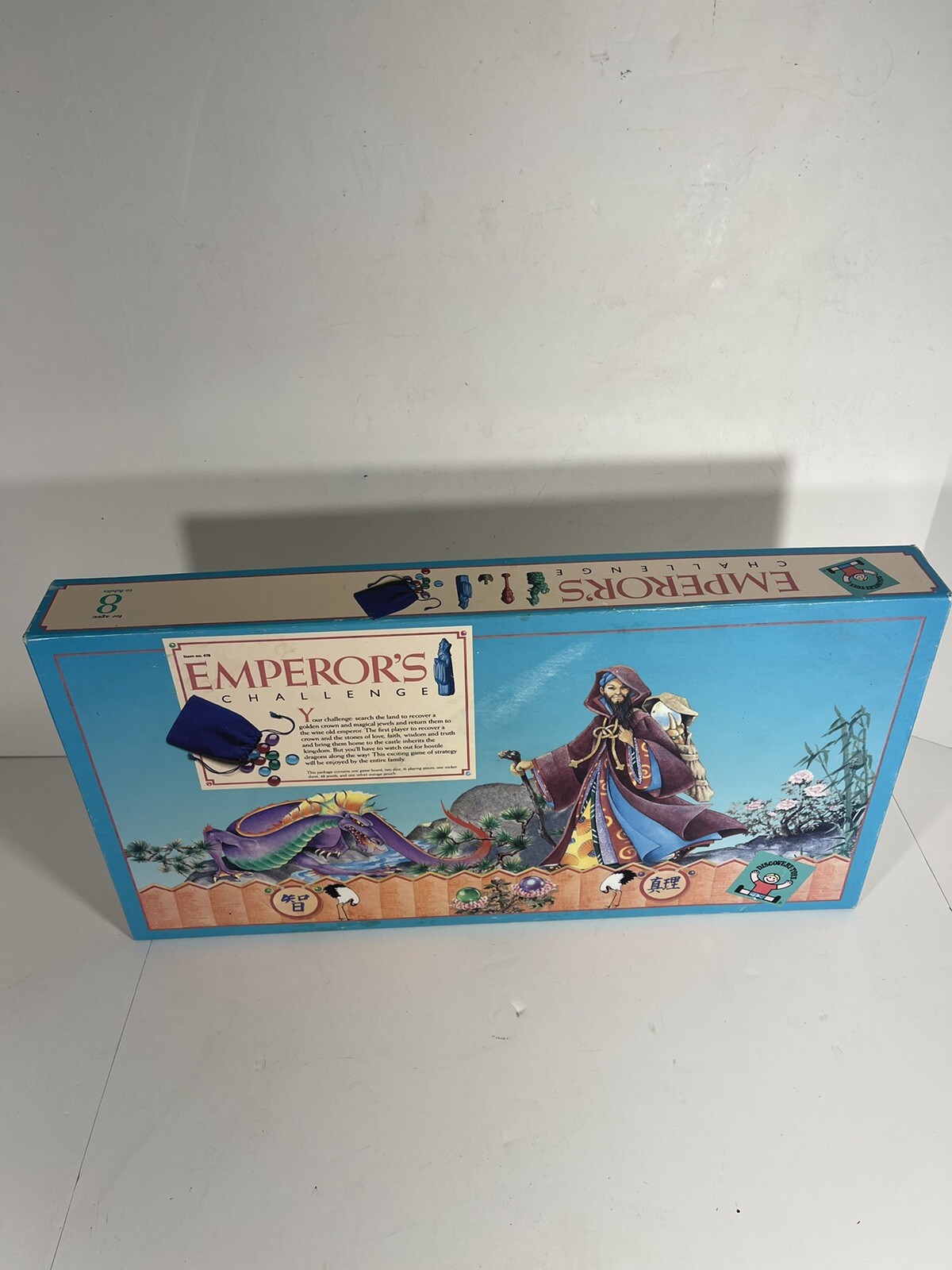 Emperor’s Challenge Board Game by Discovery Toys 1986 –  COMPLETE Excellent Cond