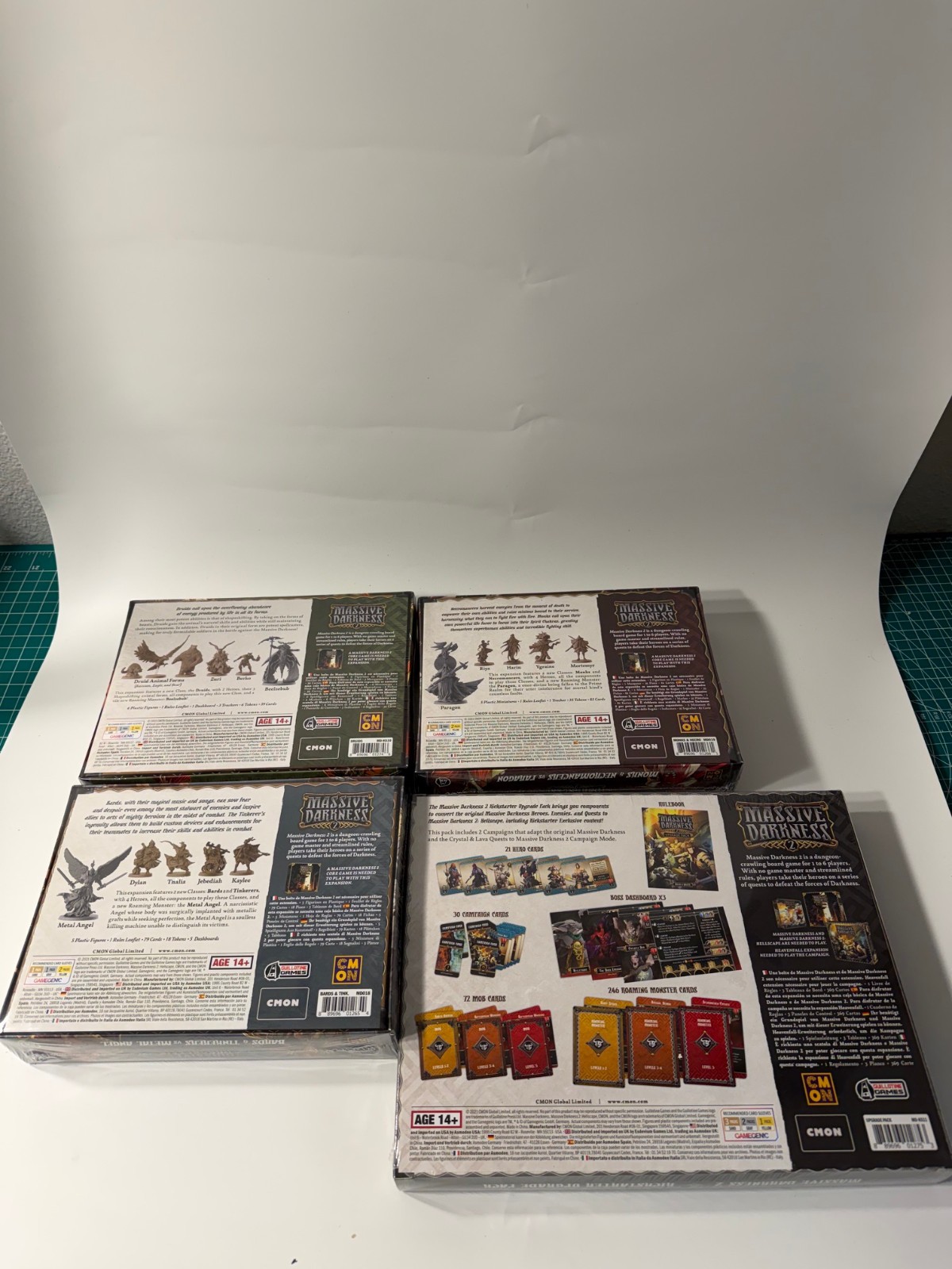 CMON Massive Darkness 2 Hellscape Pledge + MDKS05+MD-KS11+MD019+MD-KS07+MD-KS10
