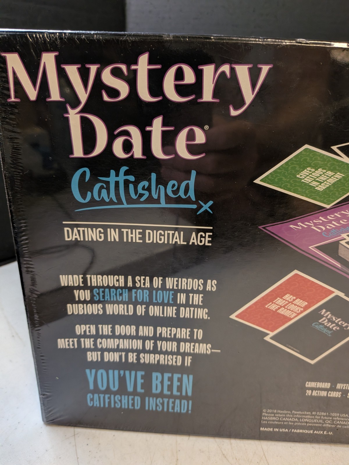 Mystery Date Catfished Board Game for Adults Parody of the Classic NEW SEALED