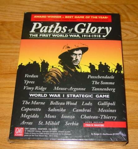 GMT 2001 – PATHS OF GLORY – First World War 1914-18 Game (SEALED) NEW