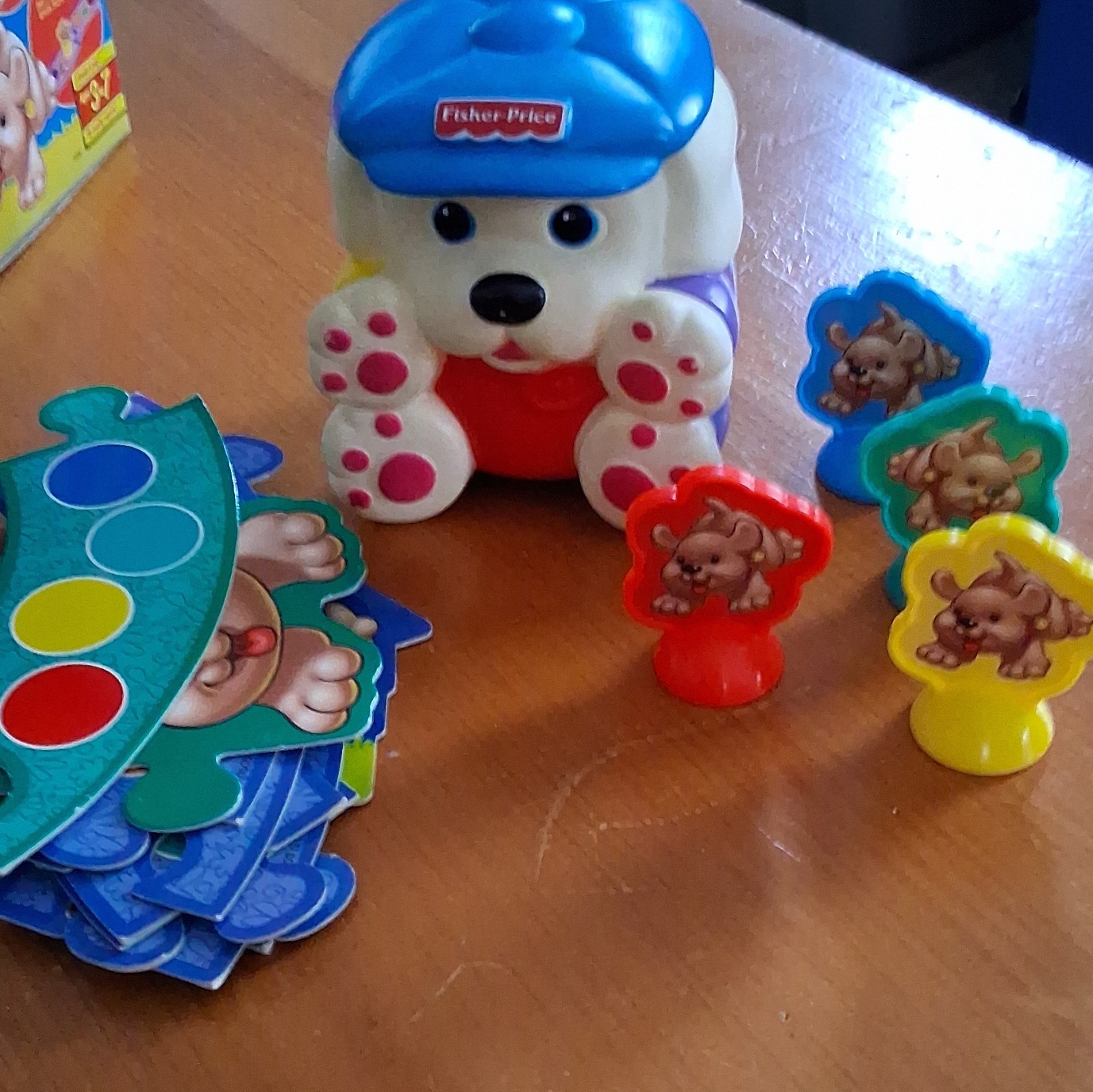 Fisher-Price Roll Over Rover Color-Matching Vintage Game 2+ Players Age 3-7