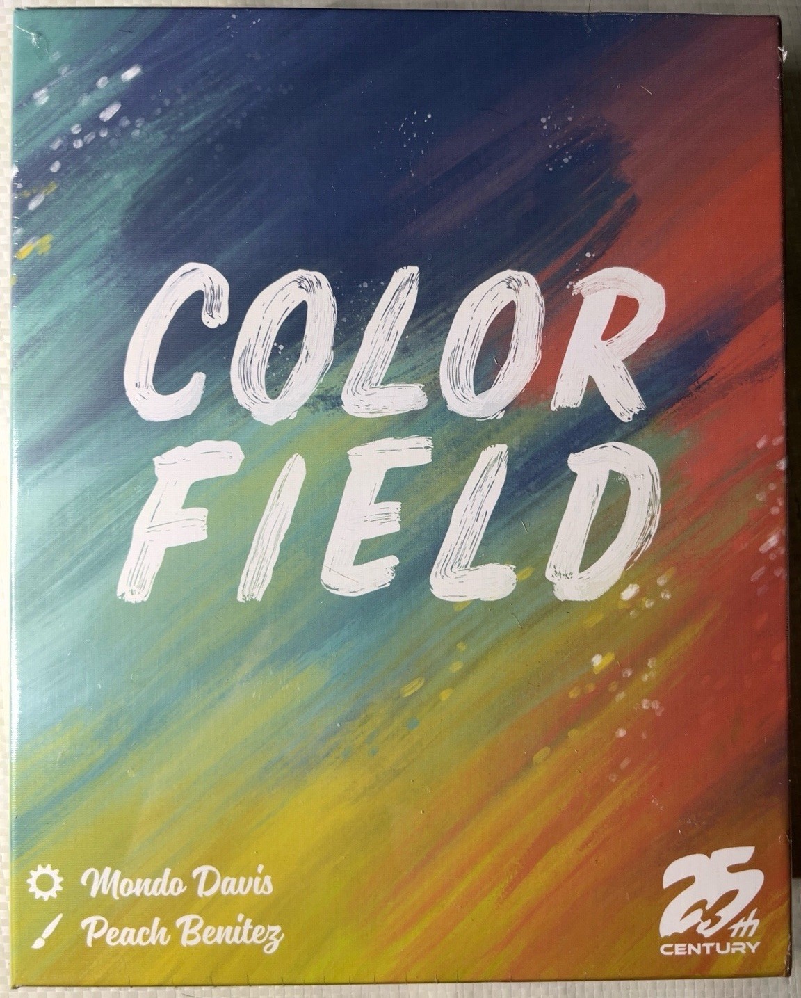 Color Field Board Game 25th Century Games Abstract Strategy Sealed
