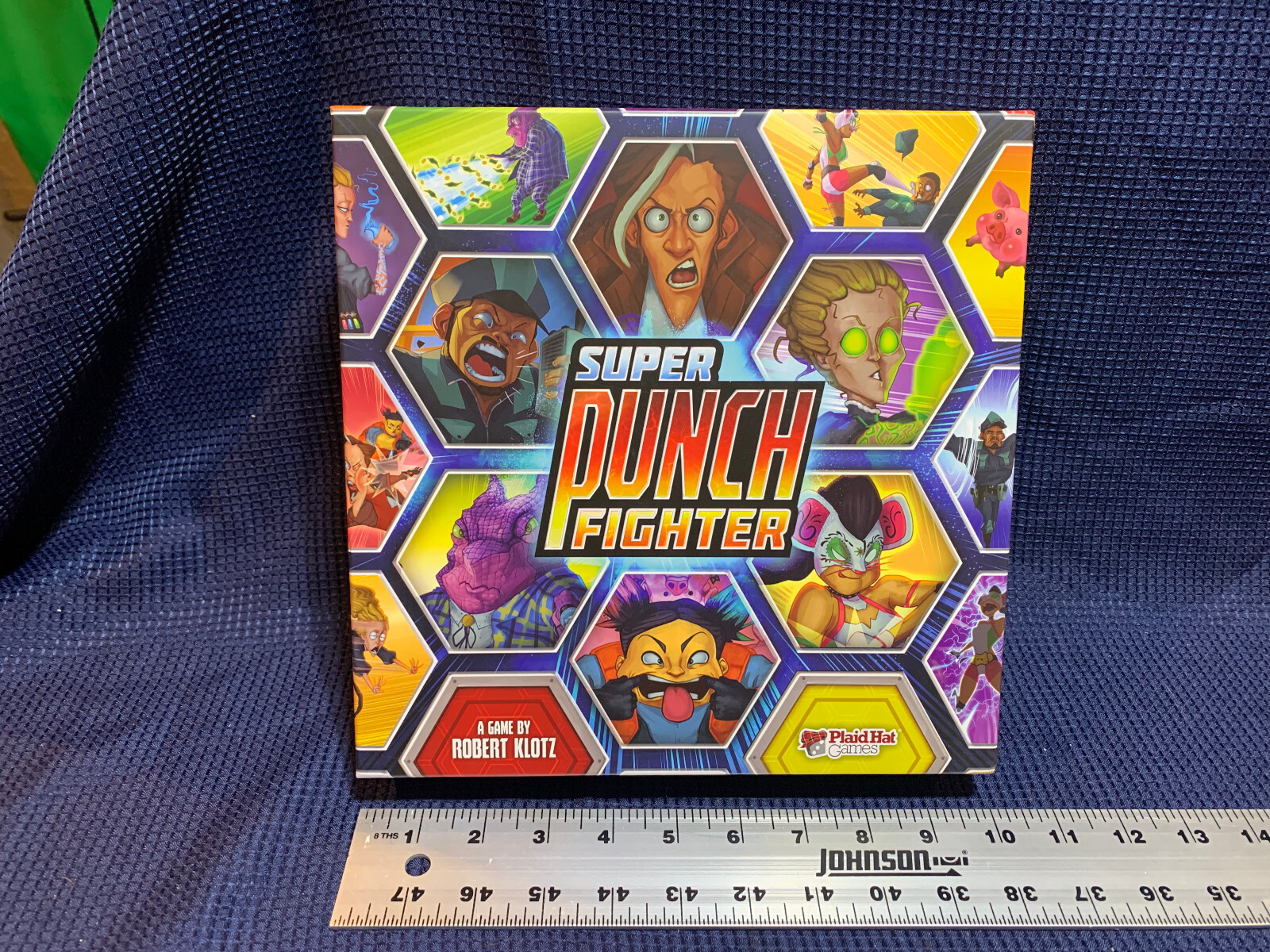 Super Punch Fighter Board Game [ Plaid Hat Games 2018 ] 100% EXCELLENT COMPLETE