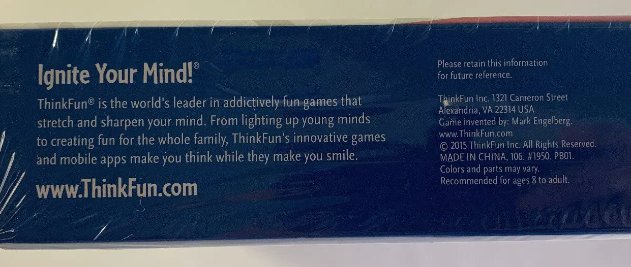 Code Master Programming Logic Game Ignite Your Mind Thinkfun Ages 8 To Adult New