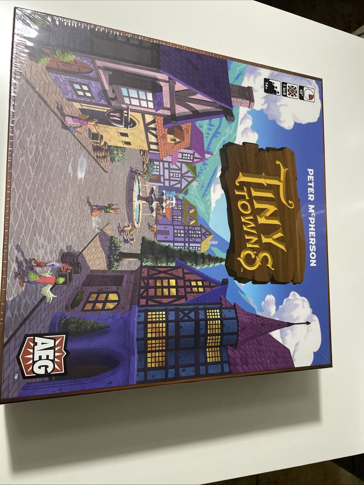 AEG Tiny Towns Board game by Peter Mcpherson – Ages 14+ 2019 -1 To 6 Players
