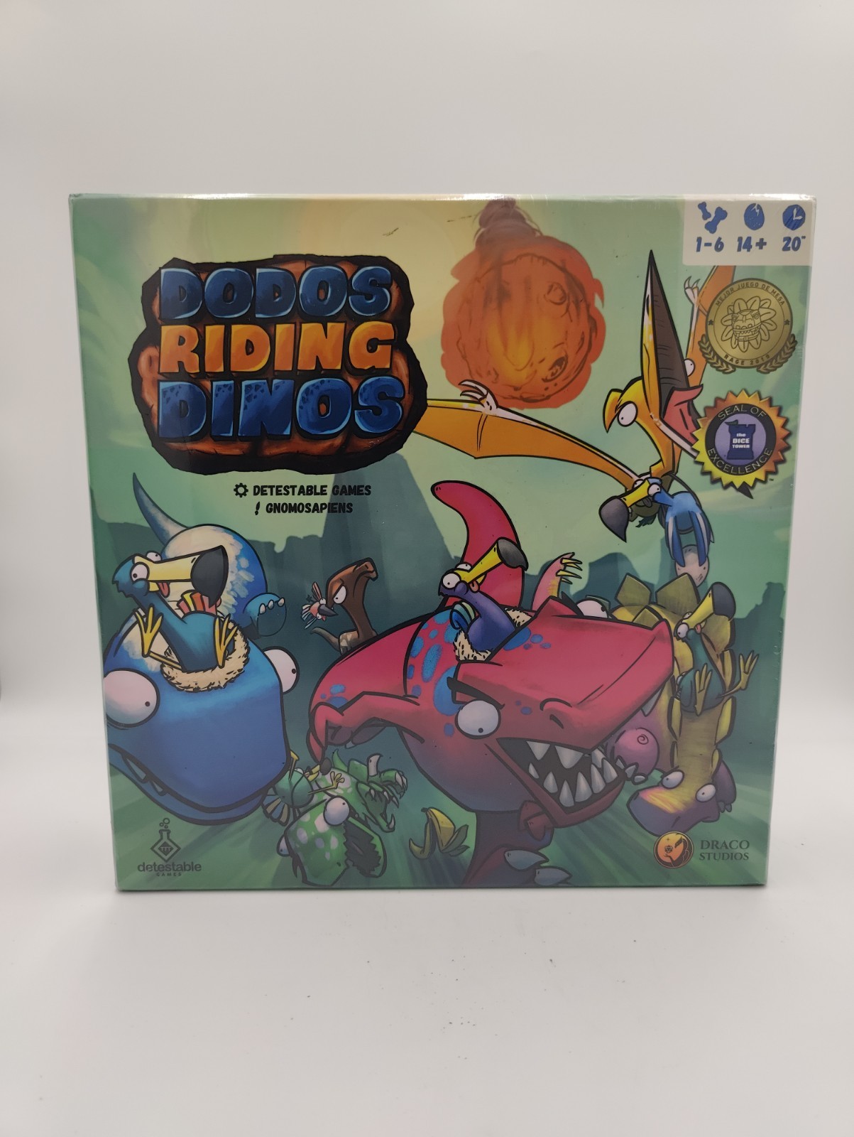 Dodos Riding Dinos Base Game by Draco Games