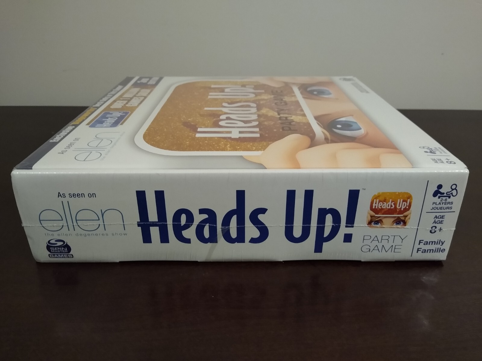 Heads Up! Party Game 3rd Edition As Seen on the Ellen Degeneres Show New Sealed