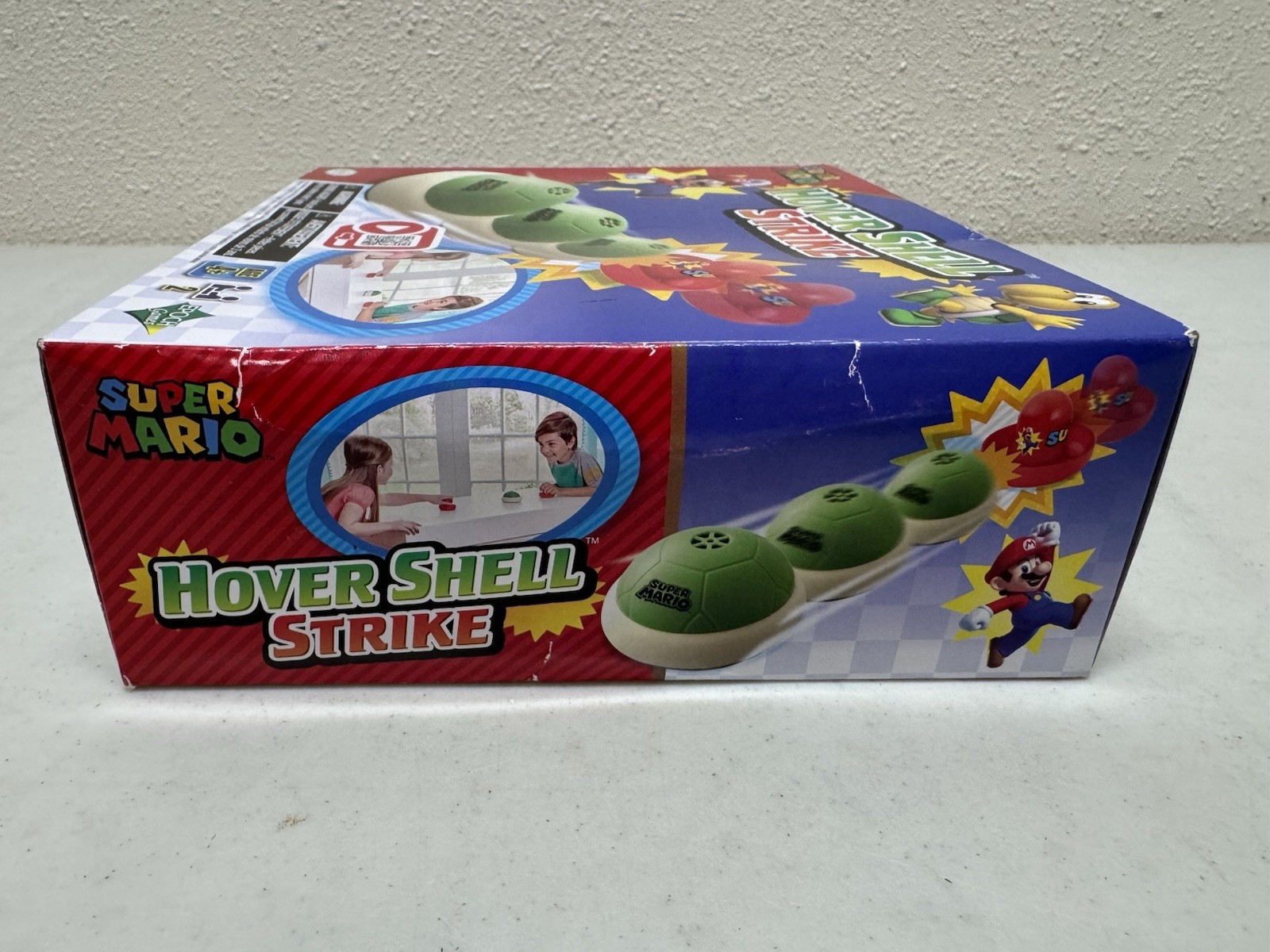 Epoch Games Super Mario Hover Shell Strike Tabletop or Floor Multiplayer Game