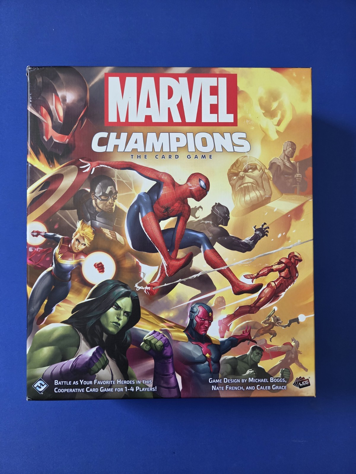 Marvel Champions The Card Game Core Set + 3 Expansions + Insert! COMPLETE